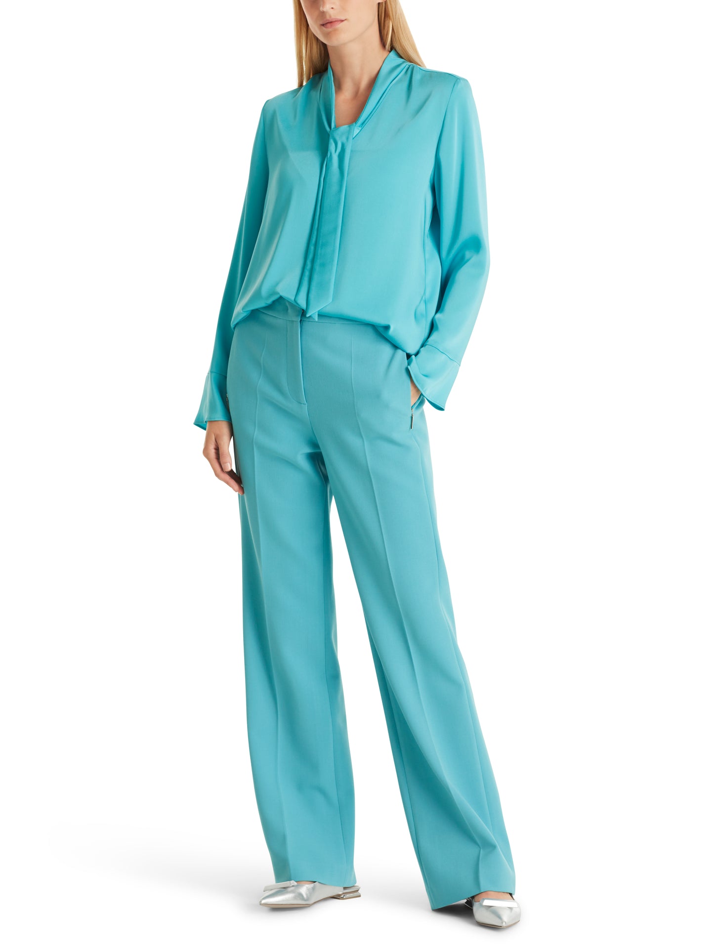 Marc Cain Collections Turquoise Blouse