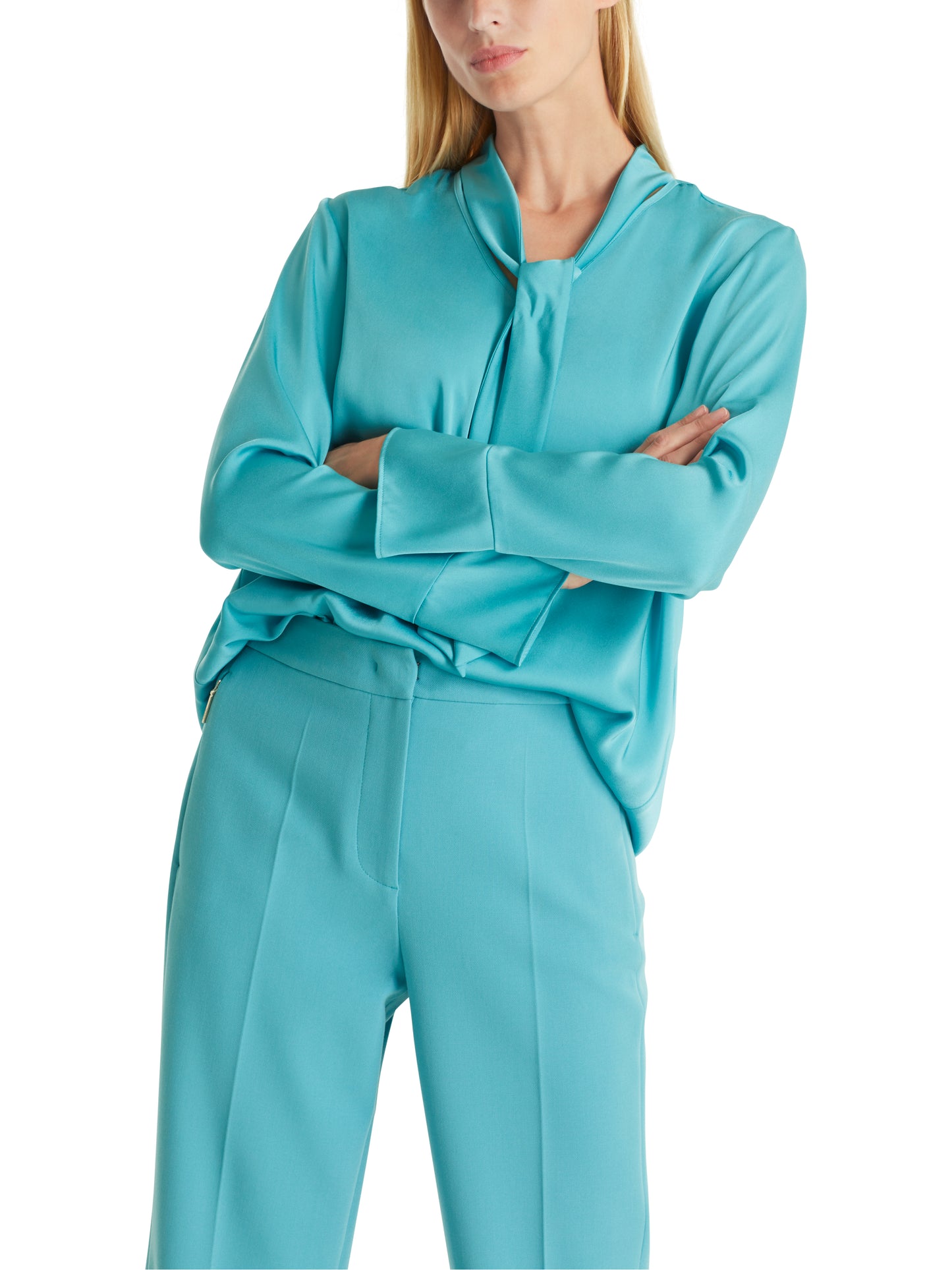 Marc Cain Collections Turquoise Blouse
