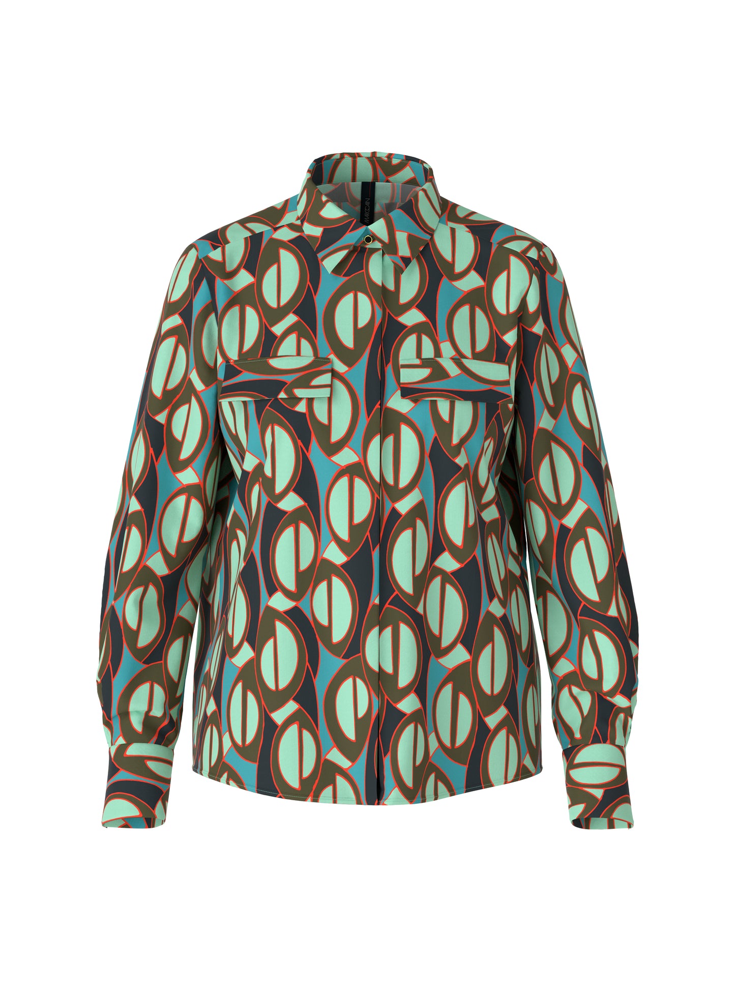 Marc Cain Collections Bold Geo Print Shirt