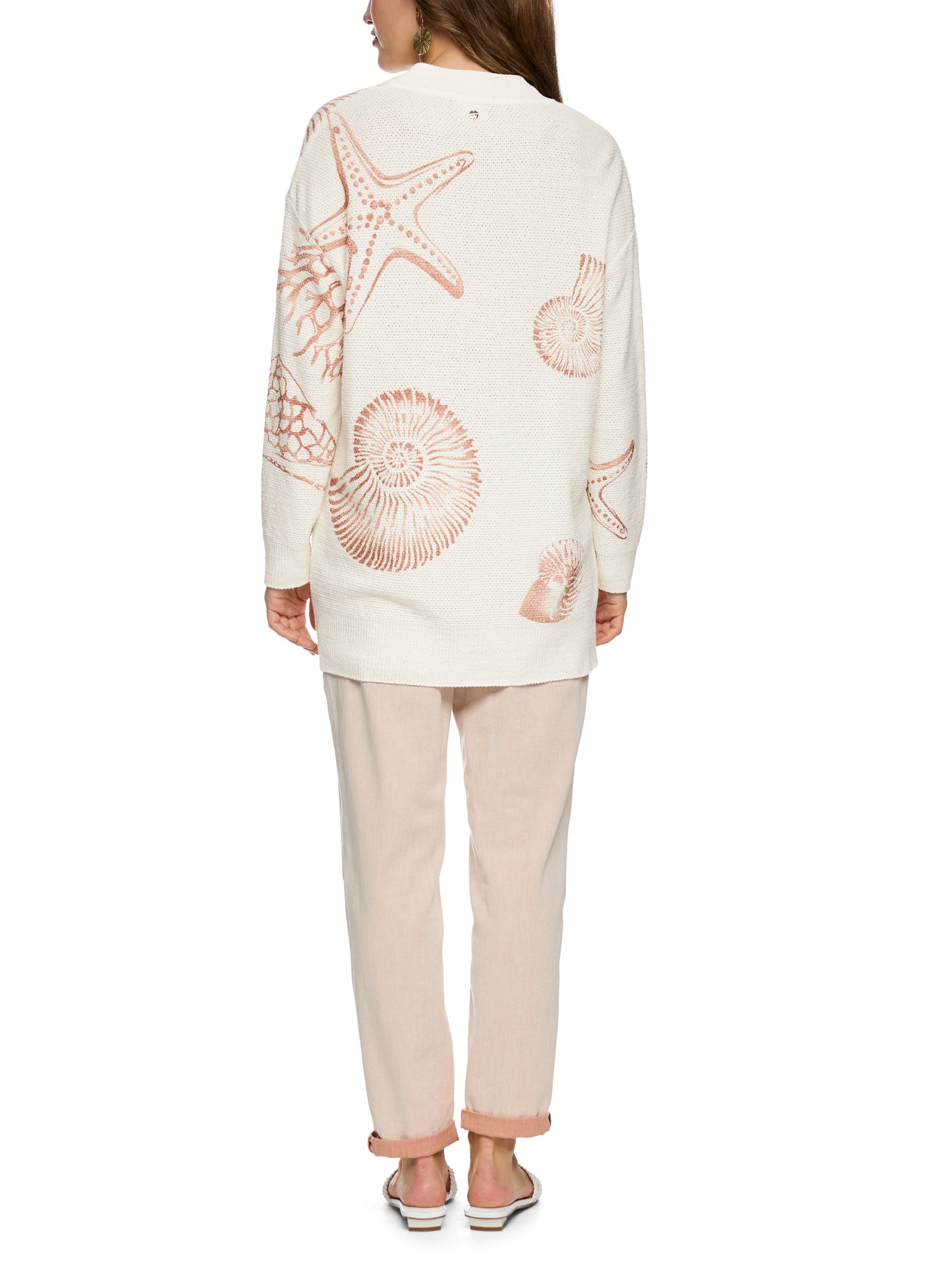 Marc Cain Shell Print Cardigan AC3918M41