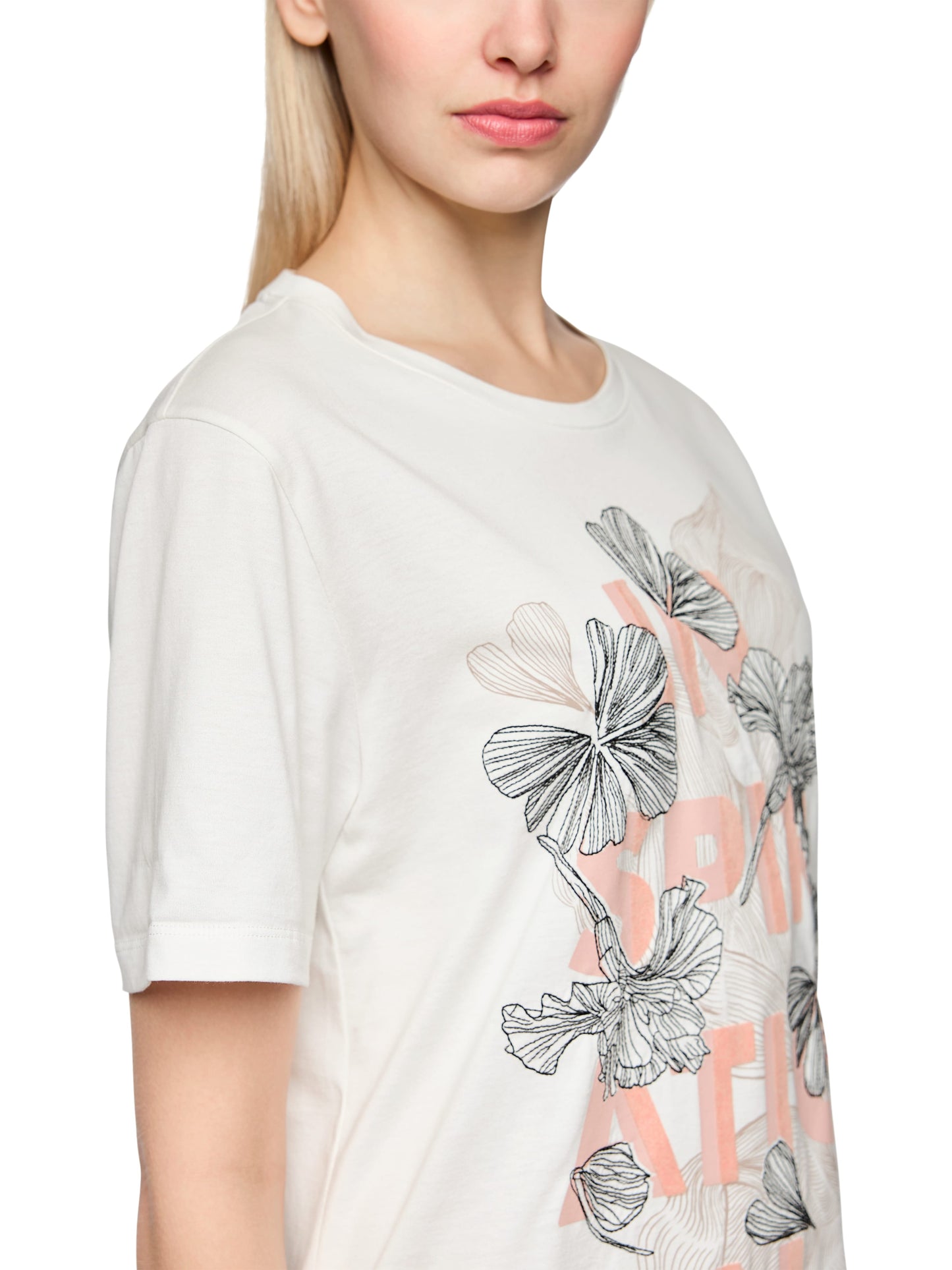 Marc Cain Flower T-Shirt AC4810J18