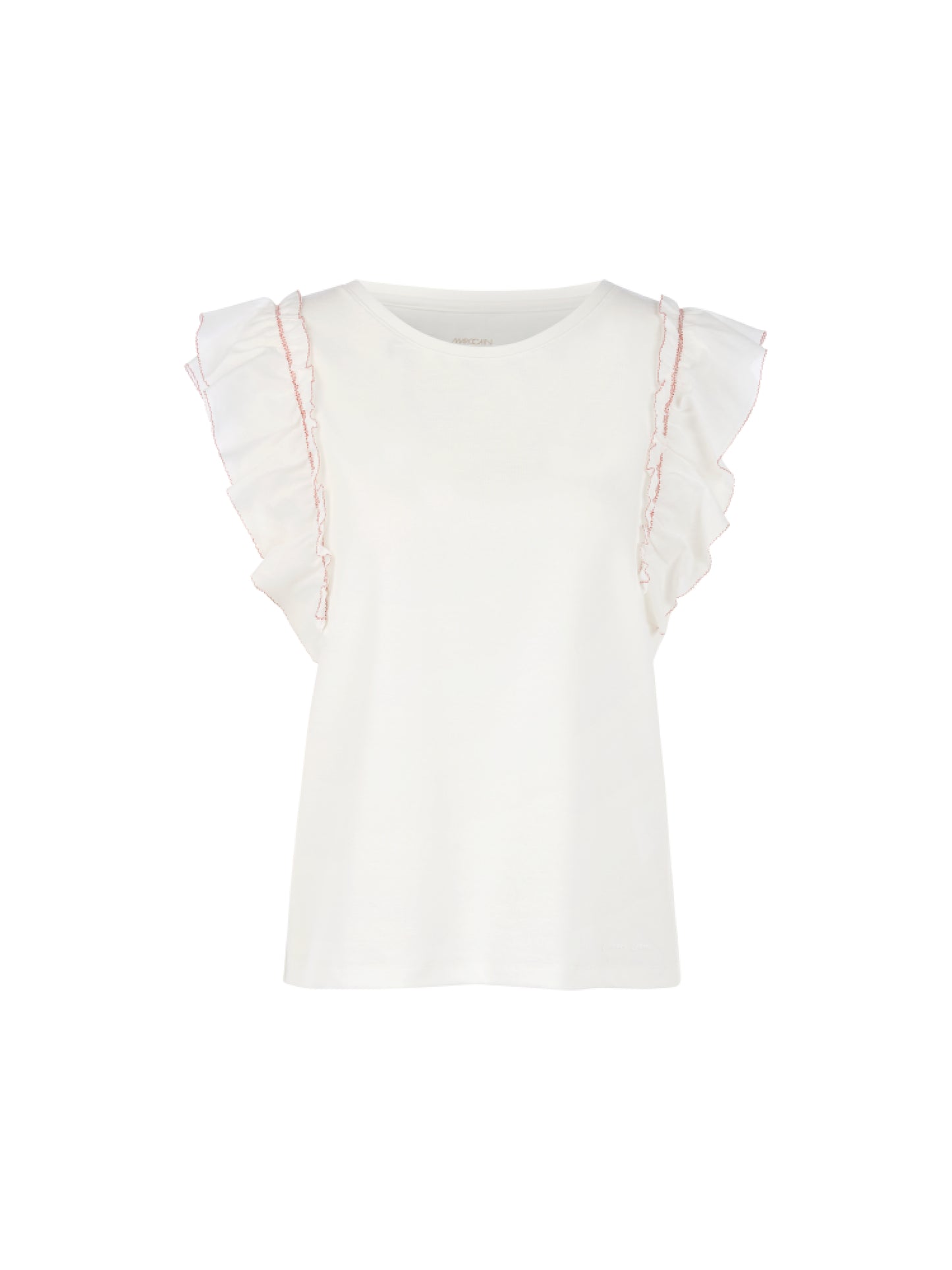 Marc Cain Frill Shoulder T-Shirt AC4863J15