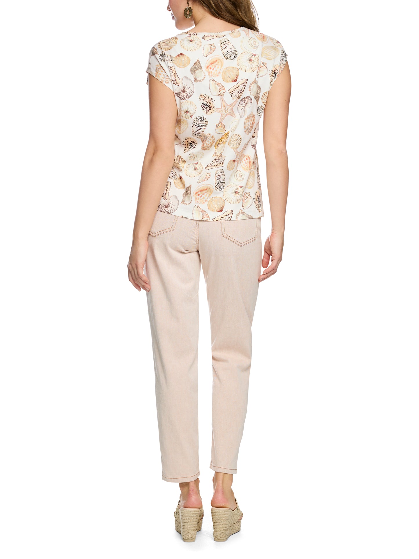 Marc Cain Sea Shell T-Shirt AC4870J49