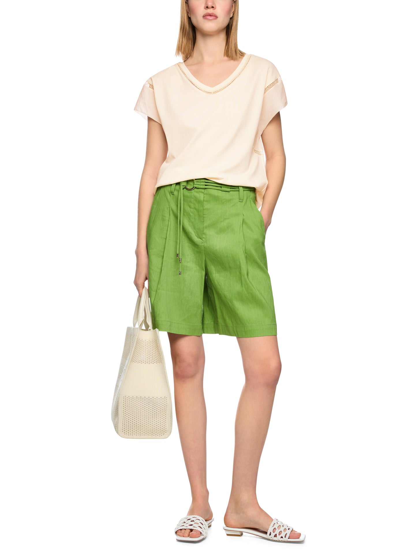 Marc Cain V Neck T-Shirt AC4857J14