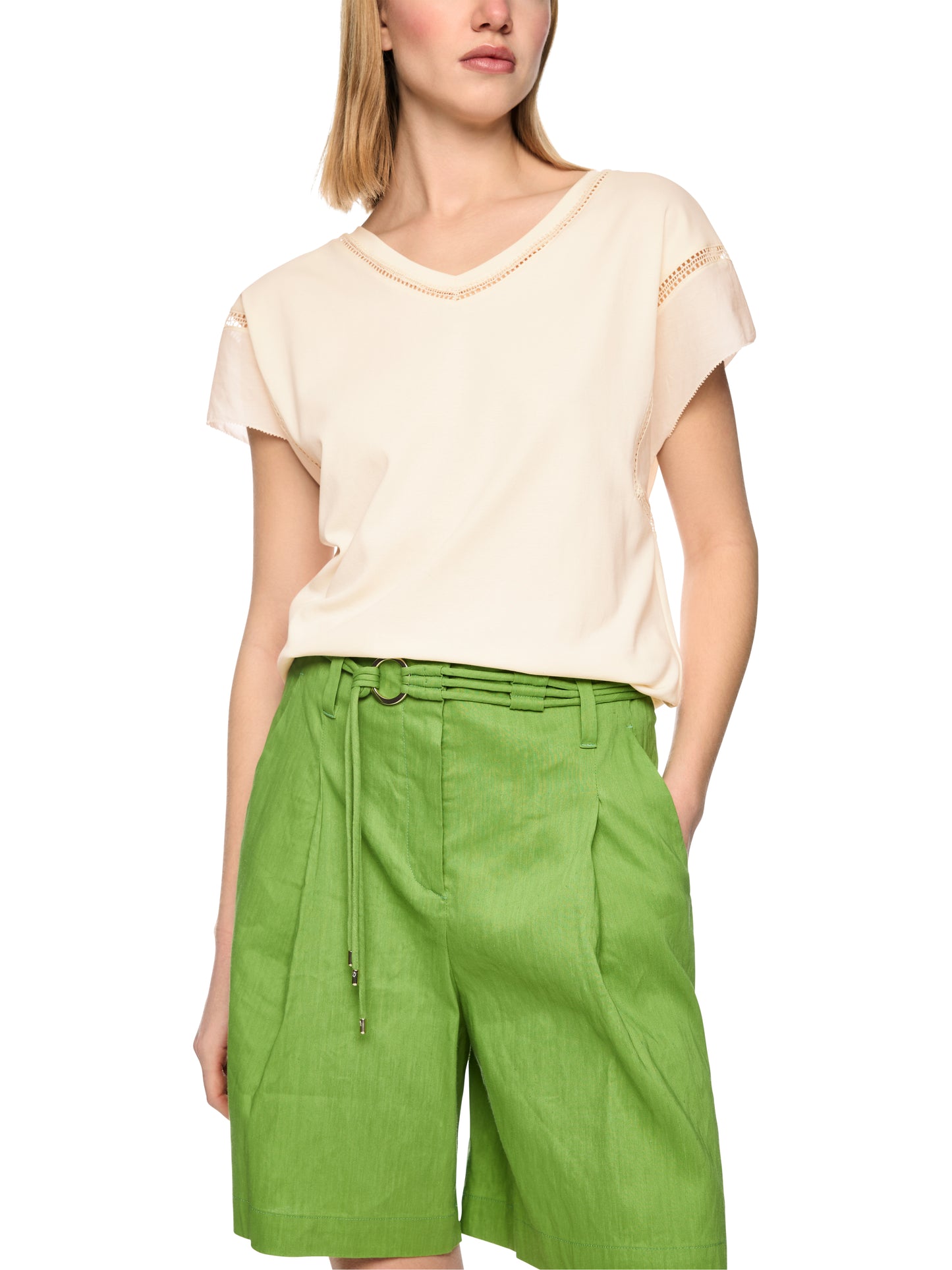Marc Cain V Neck T-Shirt AC4857J14