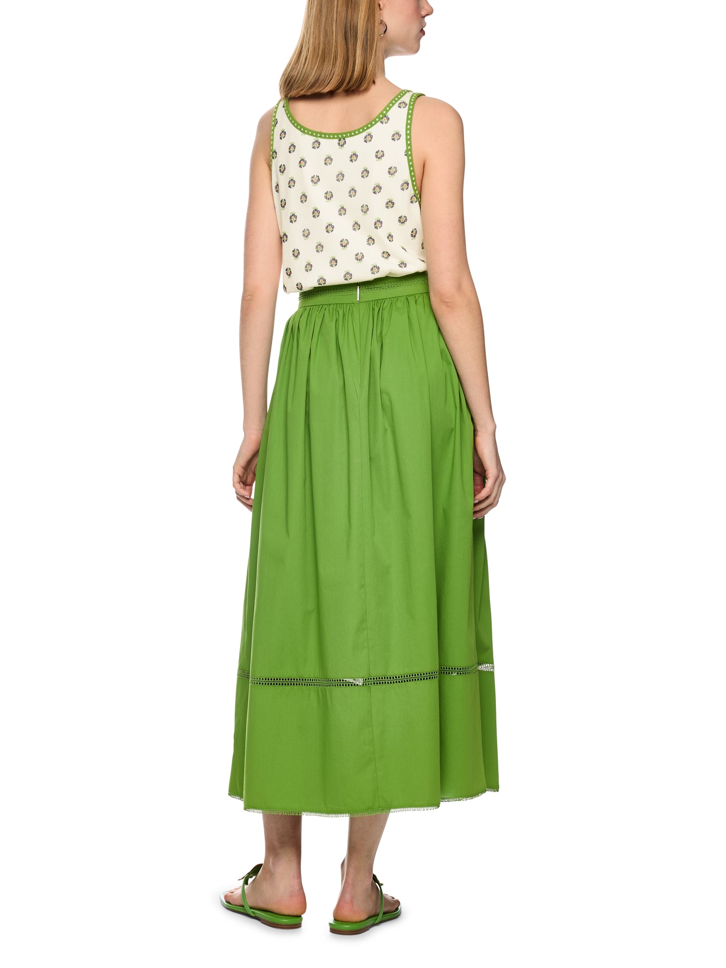 Marc Cain Mosaic Print Vest AC6126M31