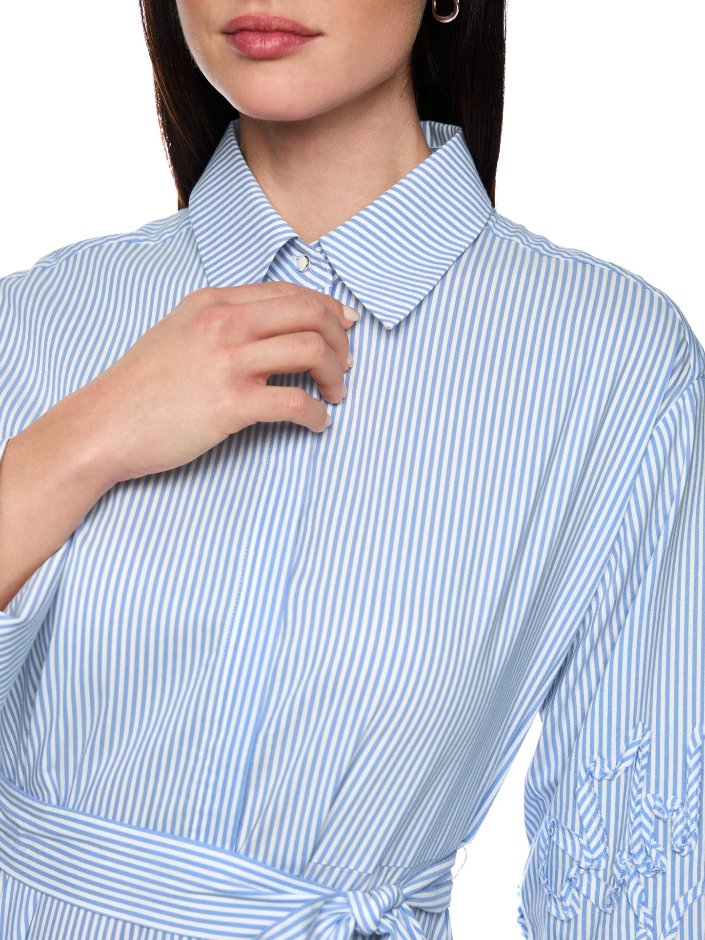 Marc Cain Stripe Dress AC2131W59