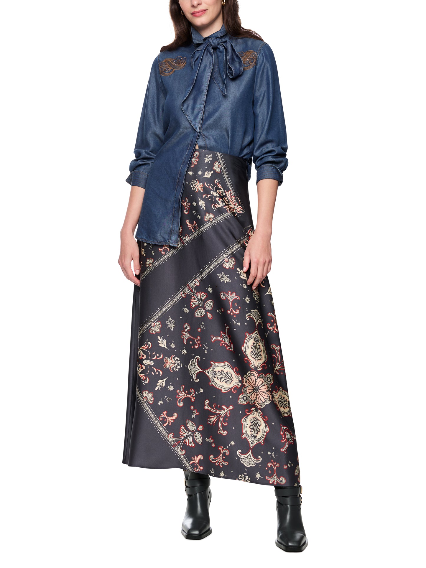 Marc Cain Denim Shirt AC5101D63