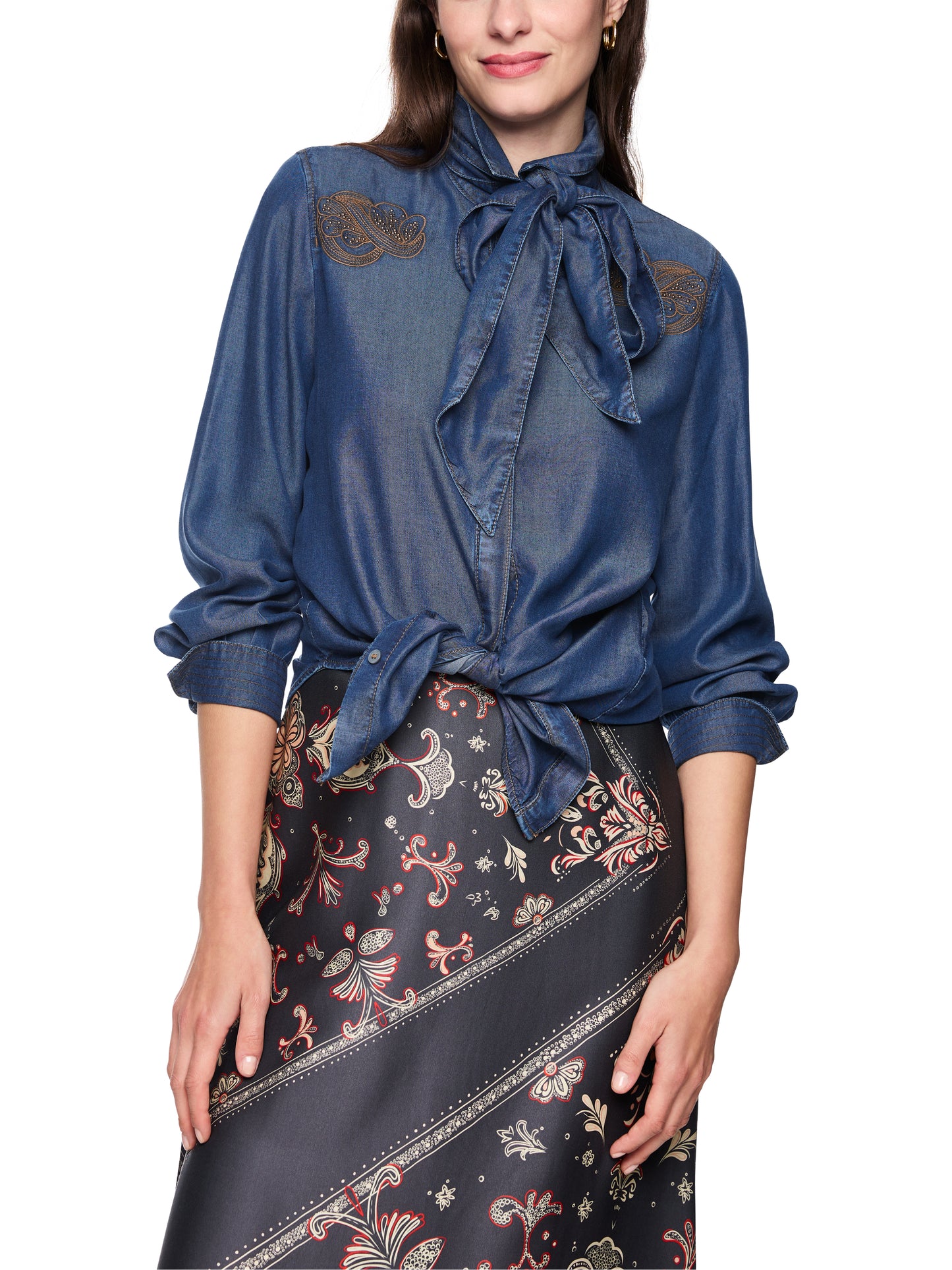 Marc Cain Denim Shirt AC5101D63