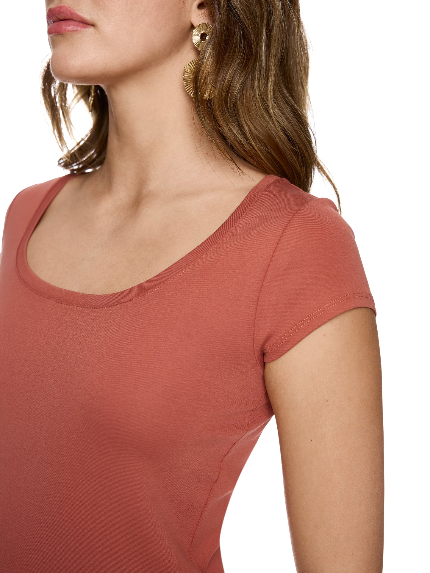 Marc Cain Rust T-Shirt AC4843J14