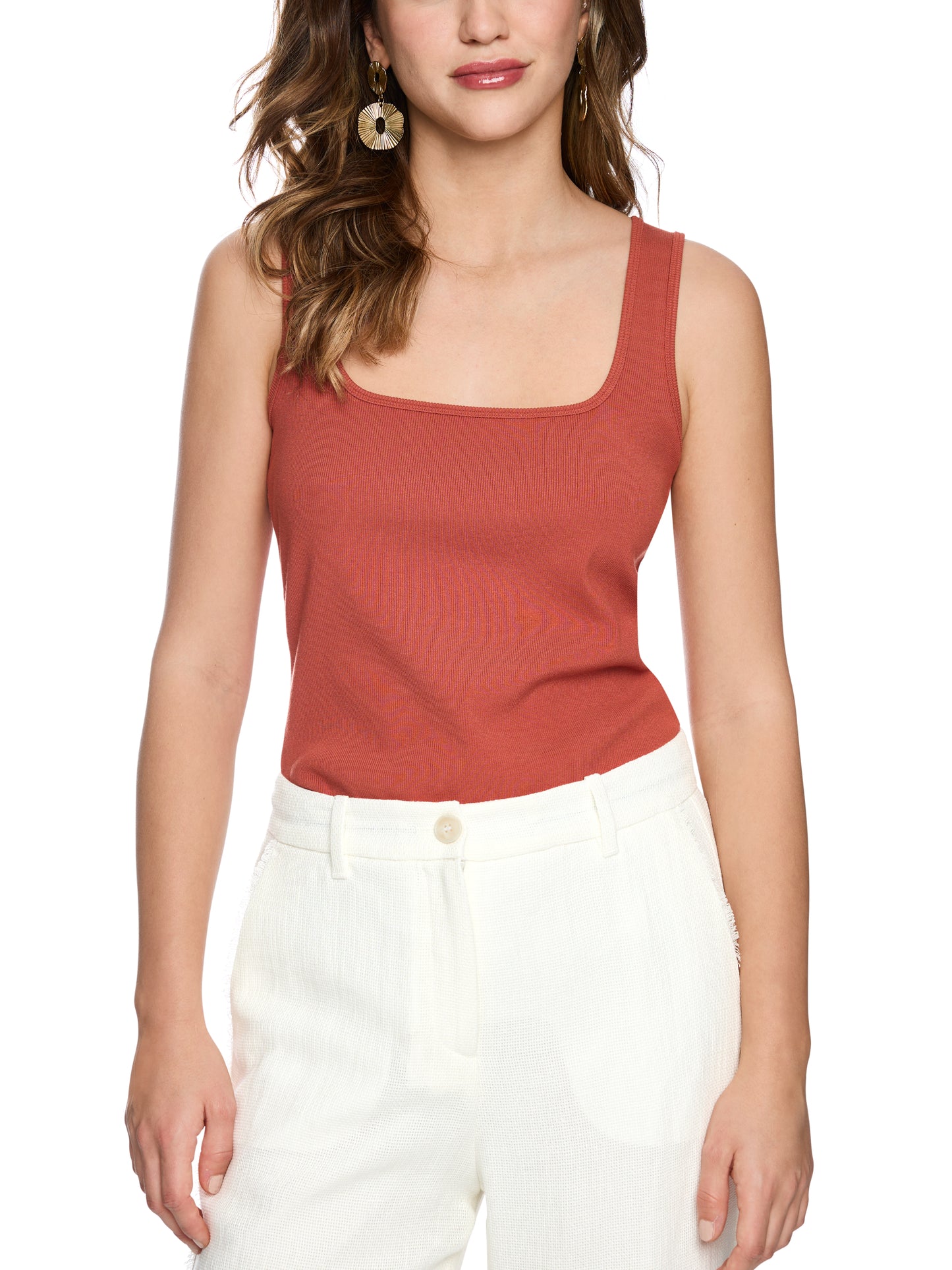 Marc Cain Rust Vest AC6122J52