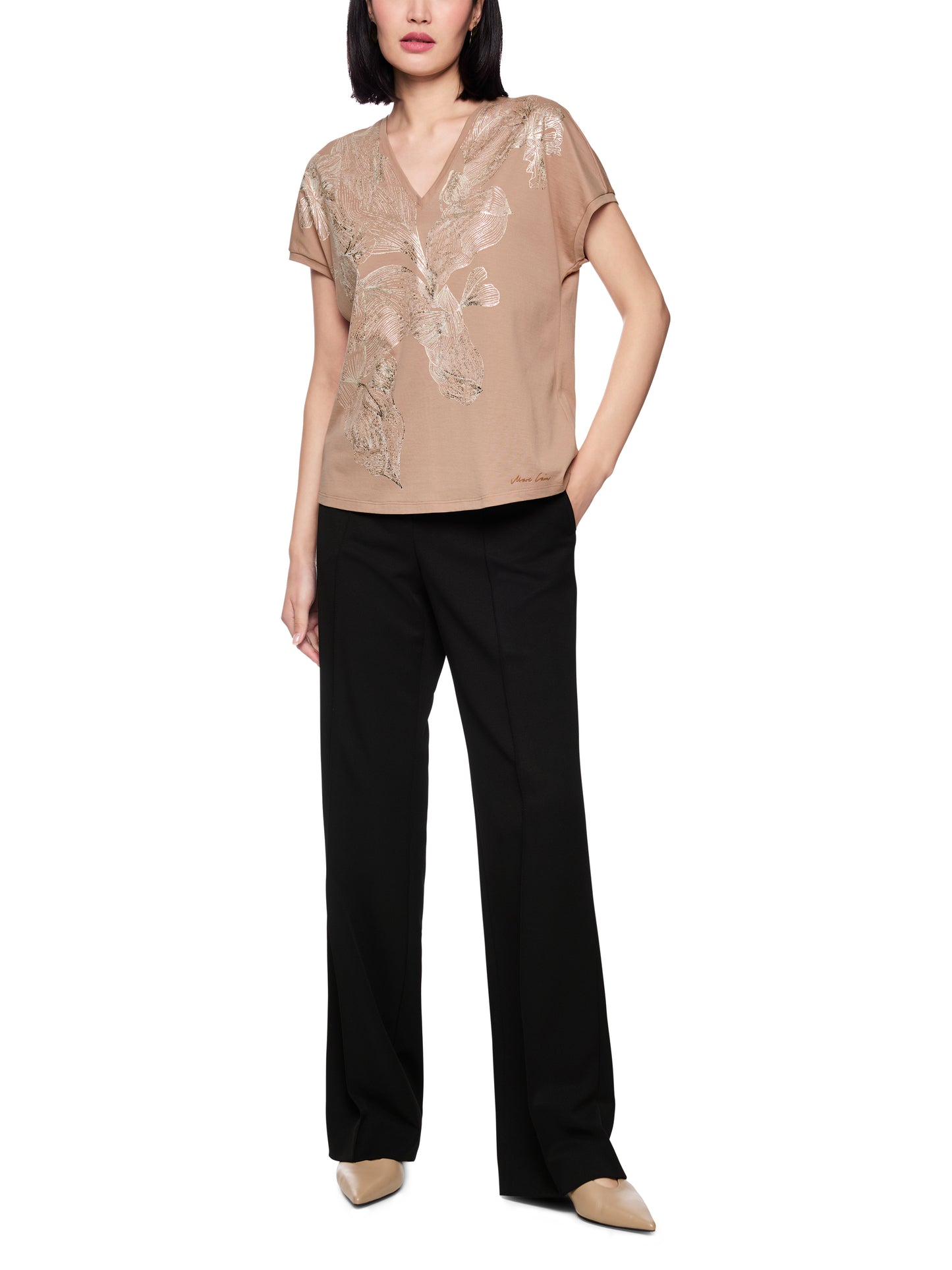 Marc Cain Foil Front T-Shirt AC4825J28