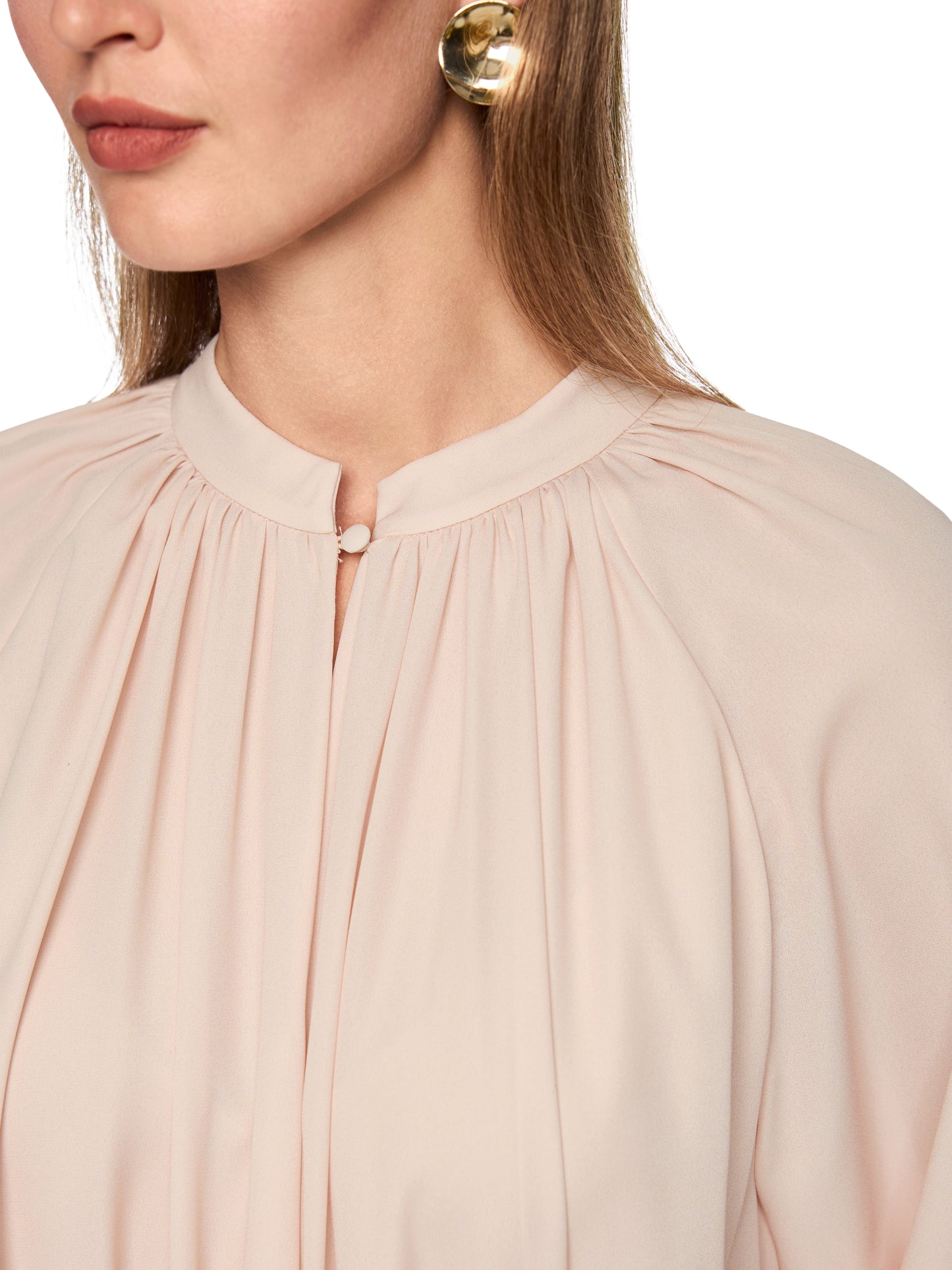 Marc Cain Rose Print Dress AC2105W07