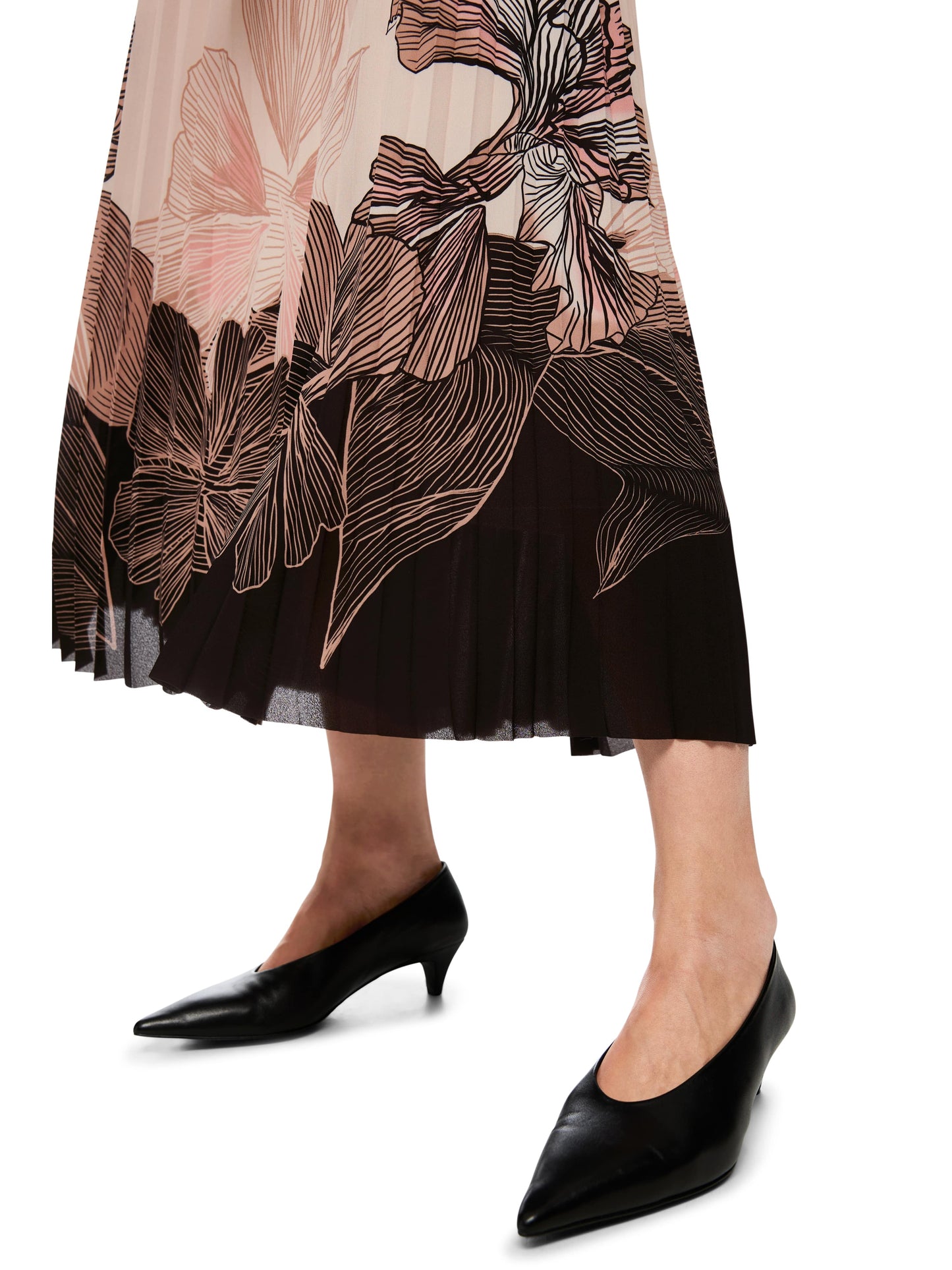 Marc Cain Rose Print Dress AC2105W07