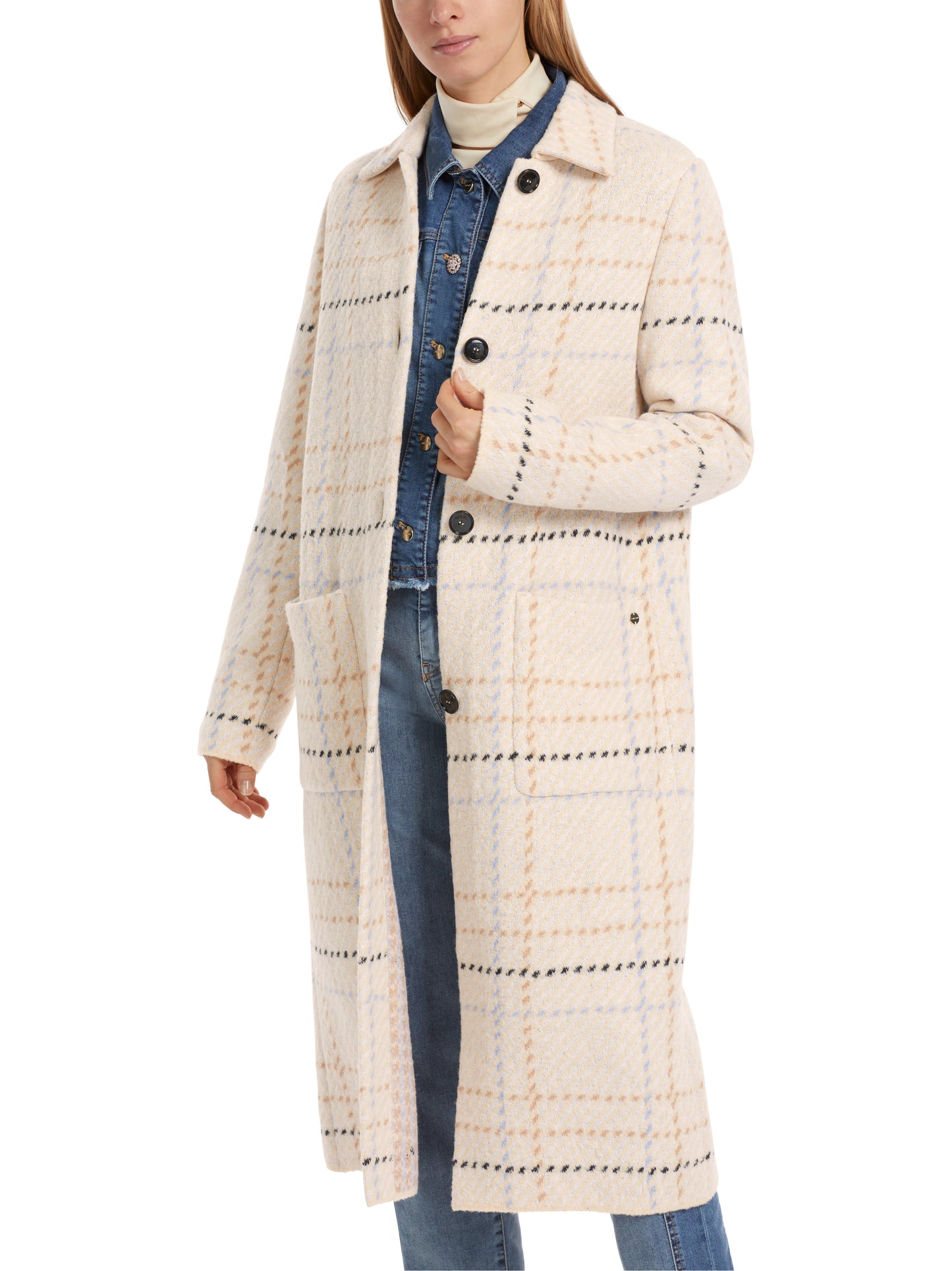 Marc Cain Collections Long Knitted Coat