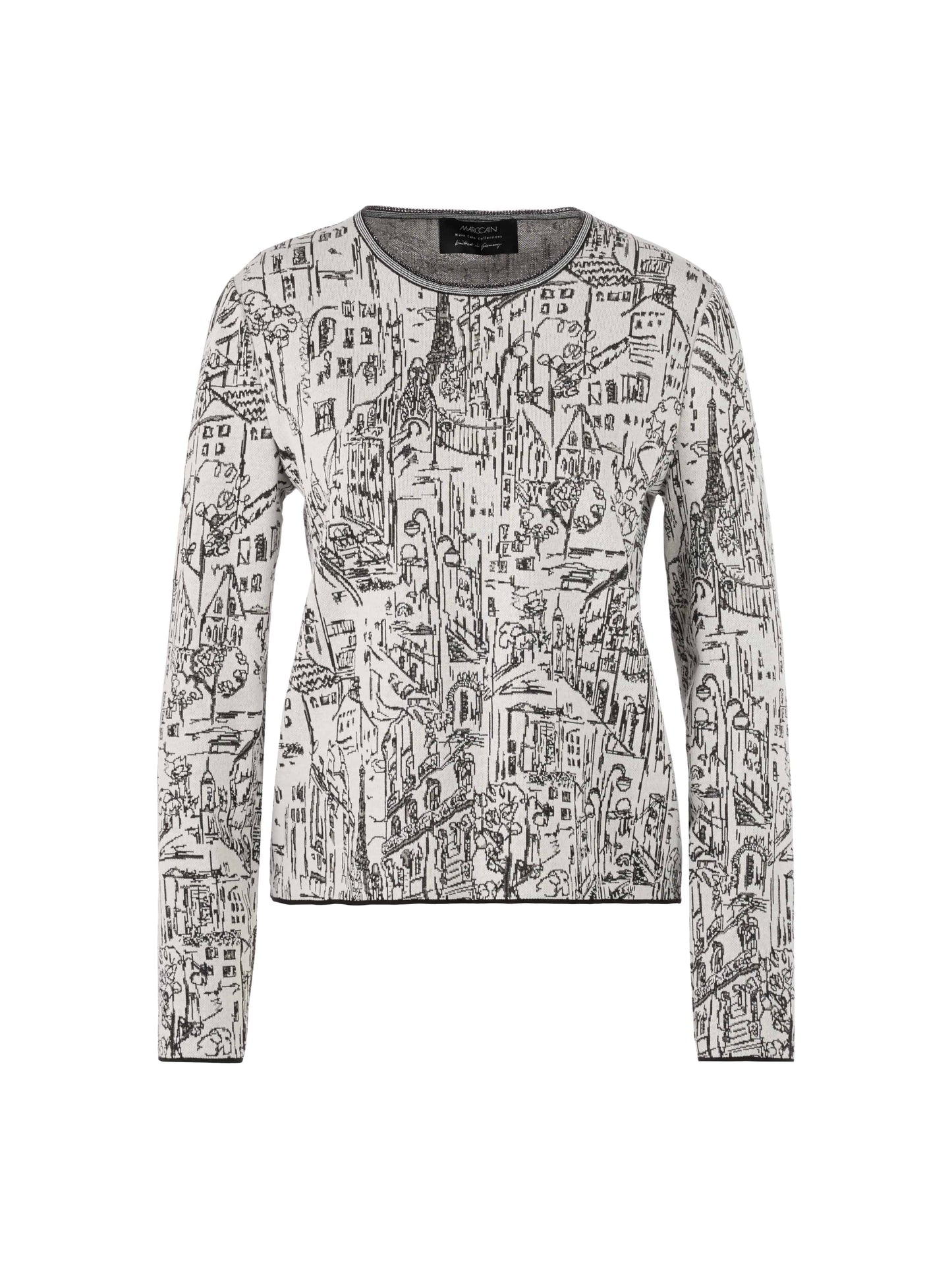 Marc Cain Print Sweater ZC4131M38
