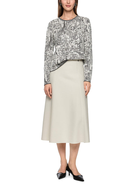 Marc Cain Print Sweater ZC4131M38