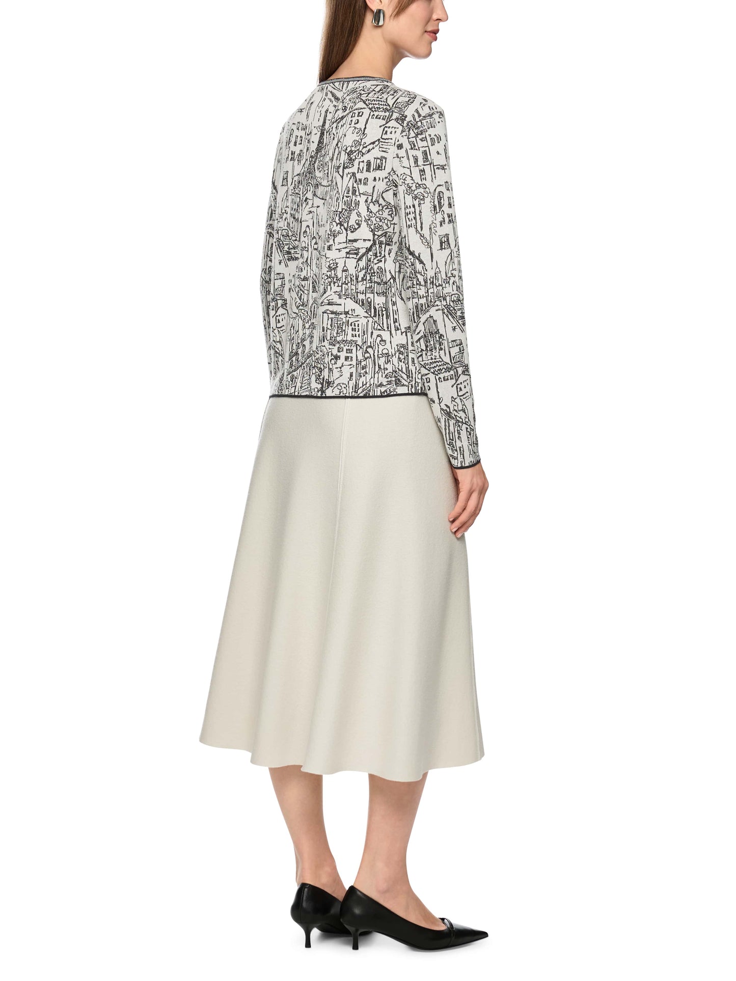 Marc Cain Print Sweater ZC4131M38