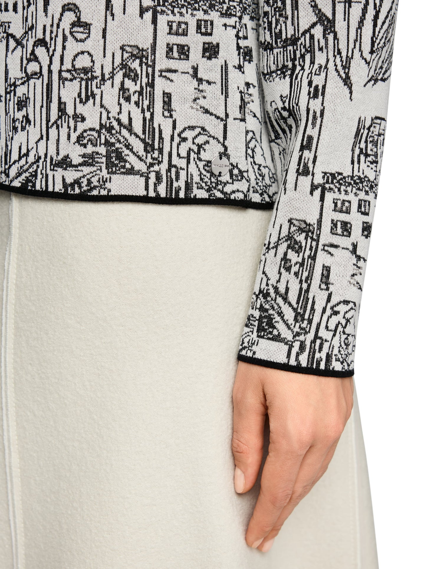 Marc Cain Print Sweater ZC4131M38