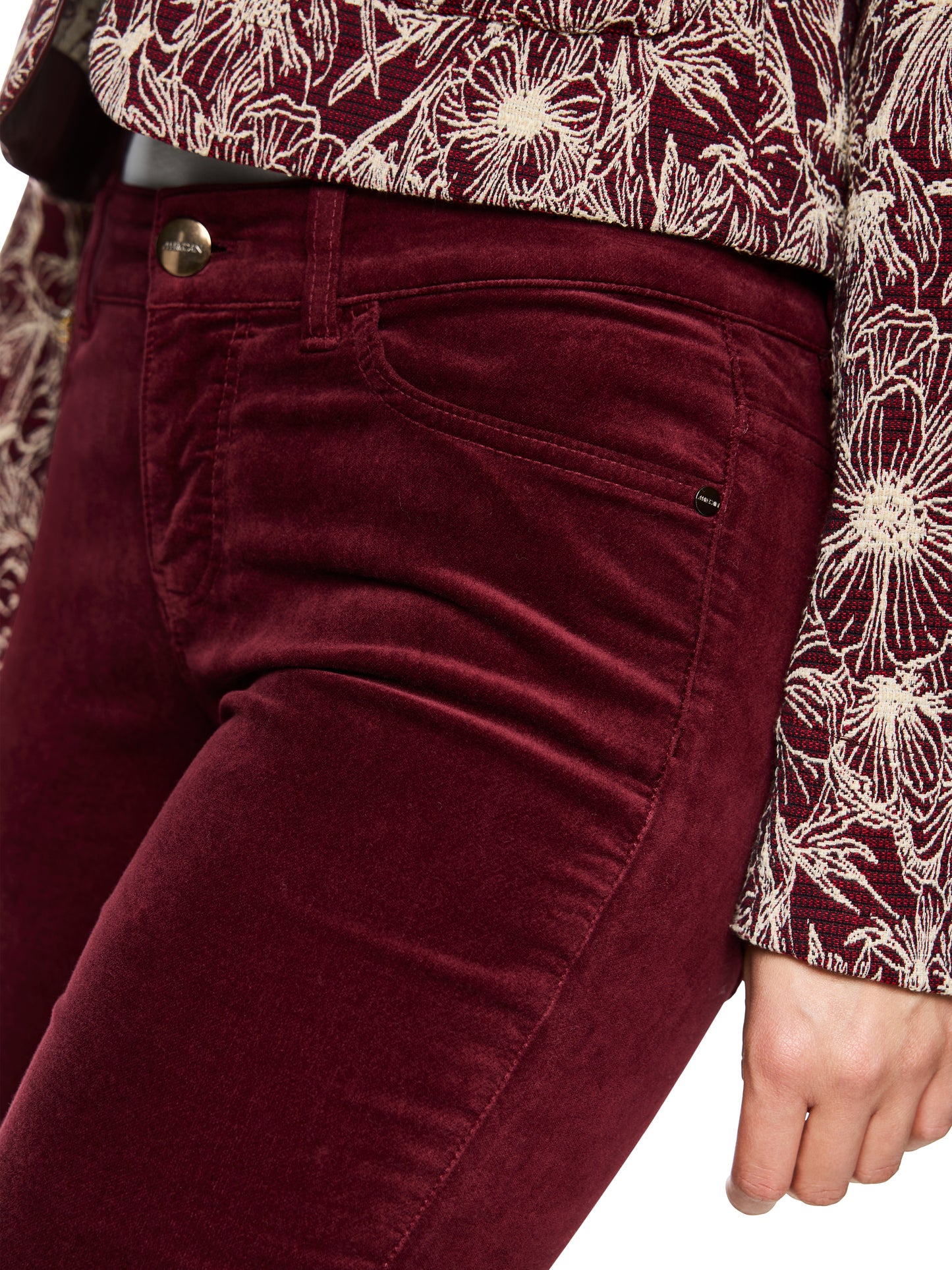 Marc Cain Velvet Trousers ZC8102W48