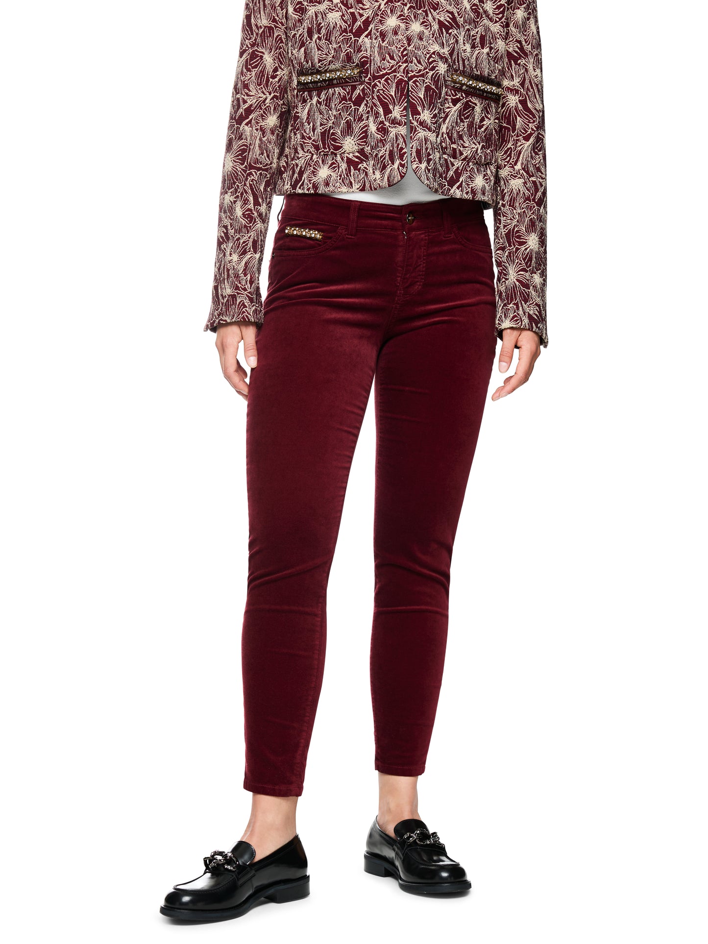 Marc Cain Velvet Trousers ZC8102W48