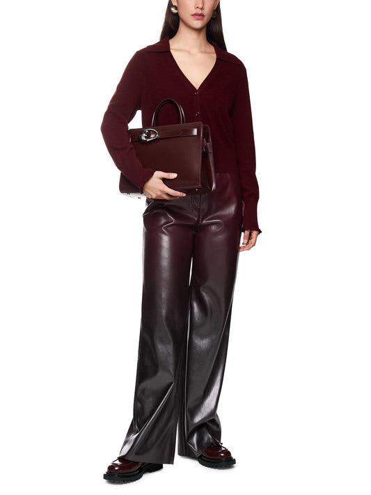 Marc Cain Pleather Trousers ZC8136J25