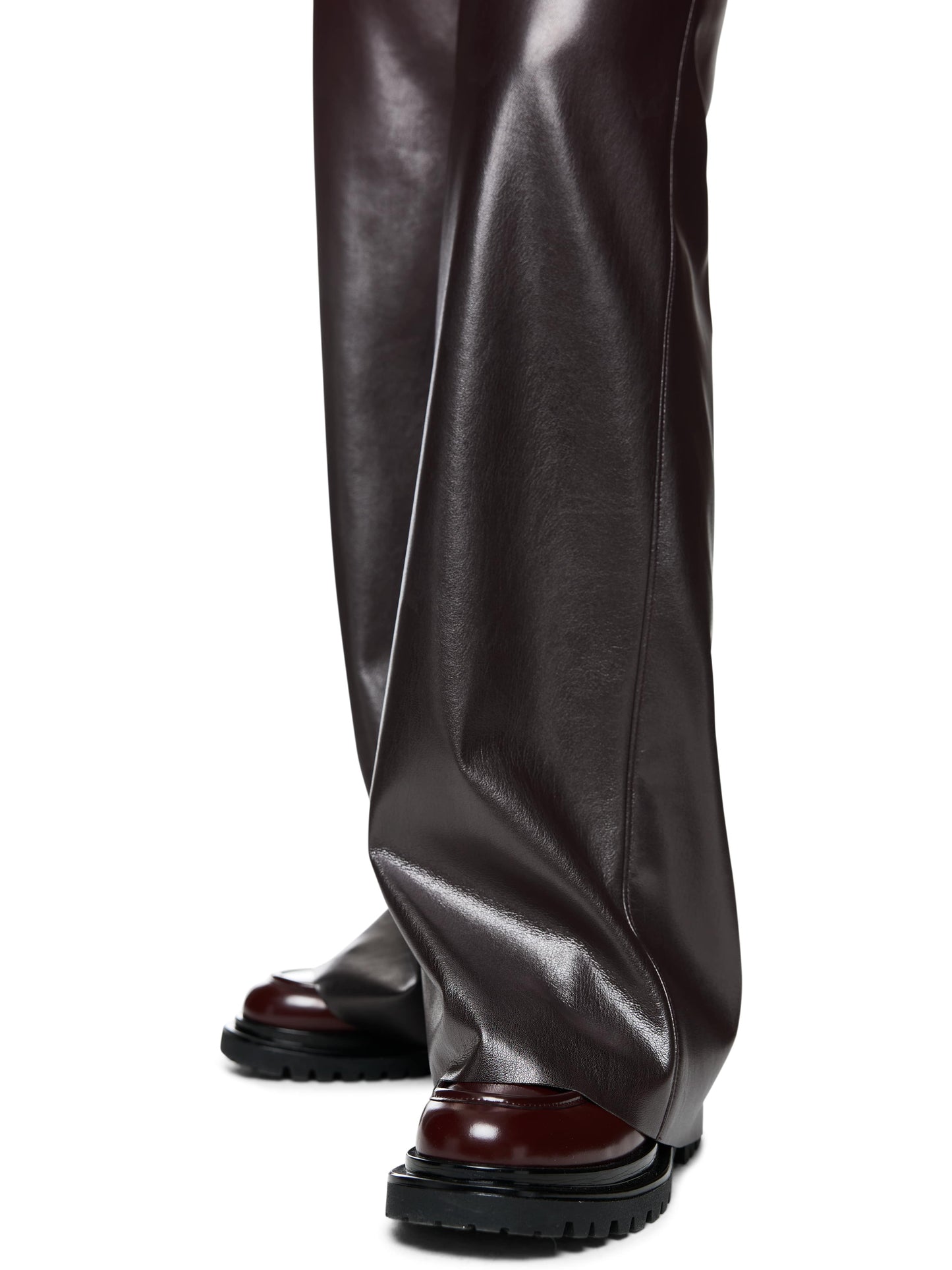 Marc Cain Pleather Trousers ZC8136J25