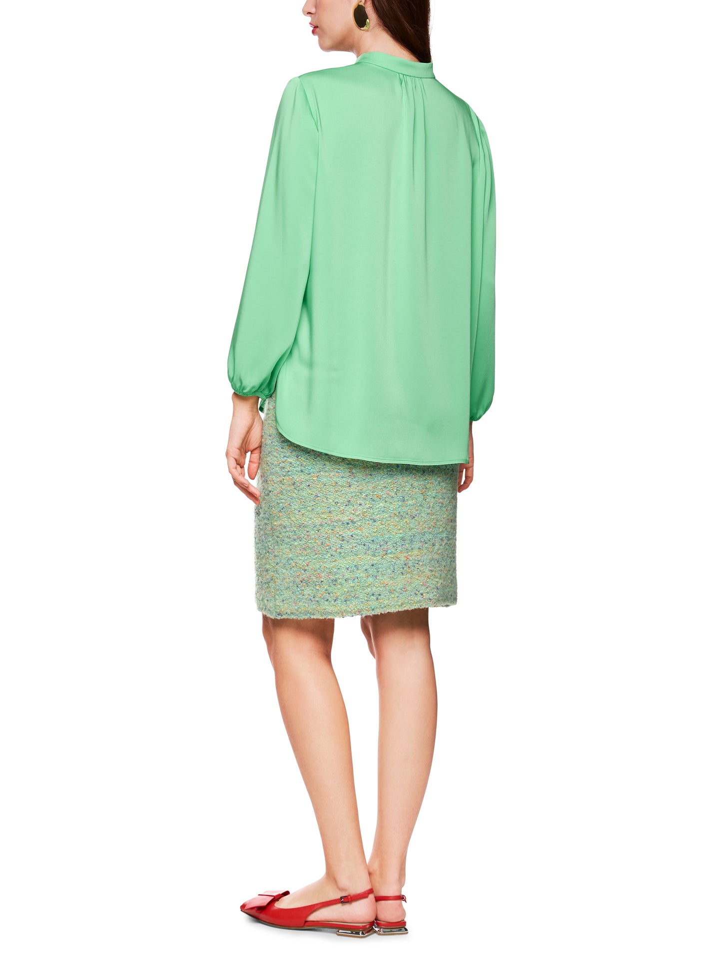 Marc Cain Apple Green Blouse ZC5103W08
