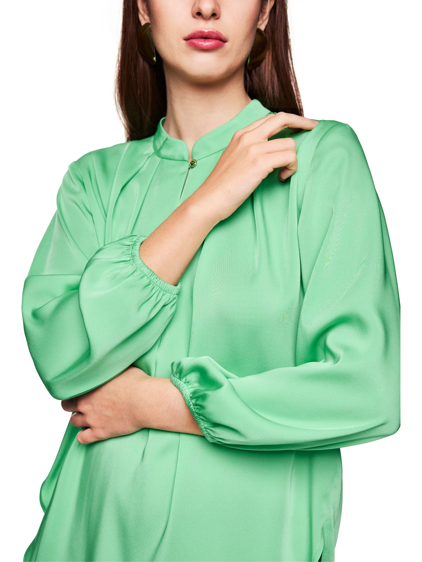 Marc Cain Apple Green Blouse ZC5103W08