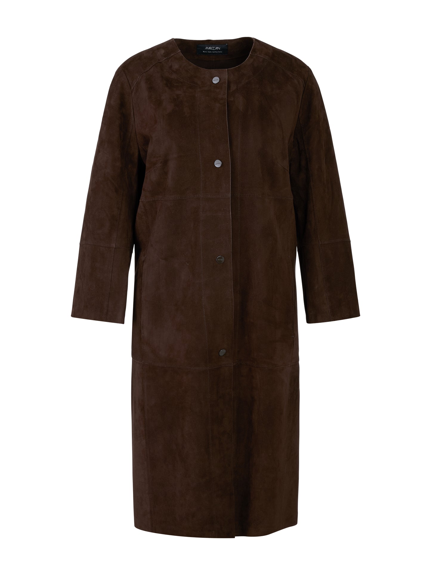 Marc Cain Suede Coat ZC1101L02