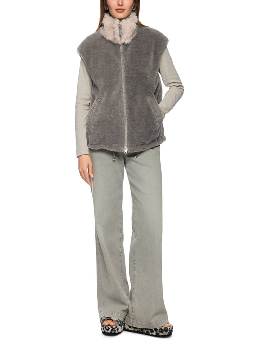Marc Cain Fur Gilet ZC3701W63