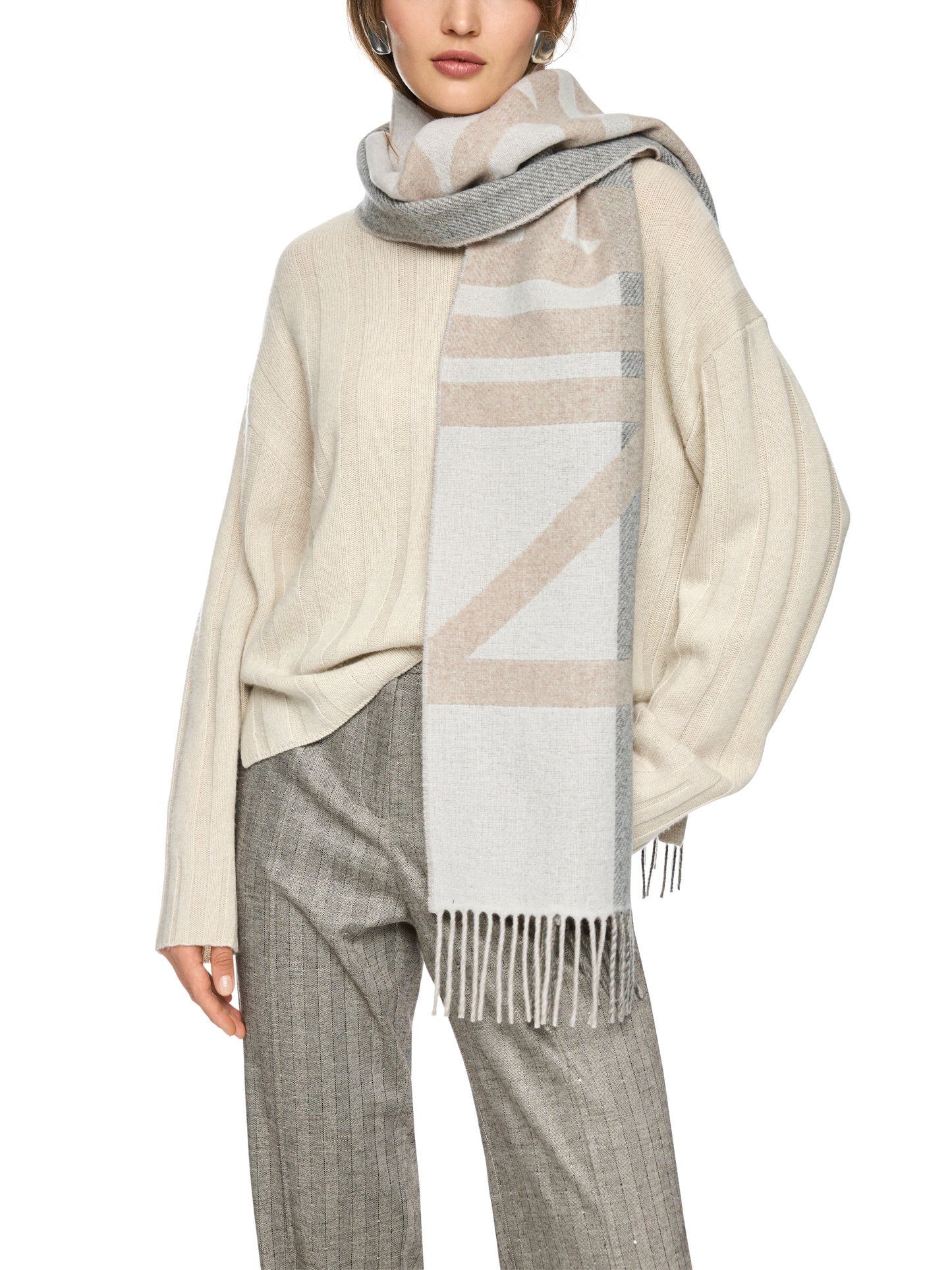 Marc Cain Wool Scarf ZCB414Z40