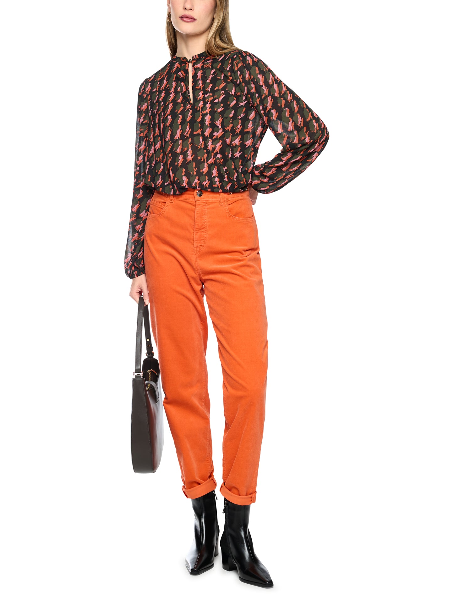 Marc Cain Check Blouse BC5136W20