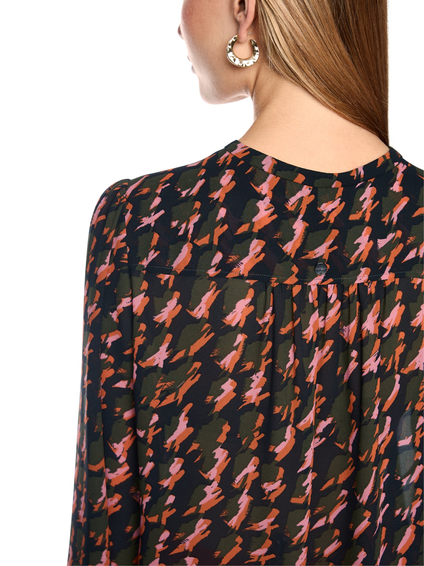 Marc Cain Check Blouse BC5136W20