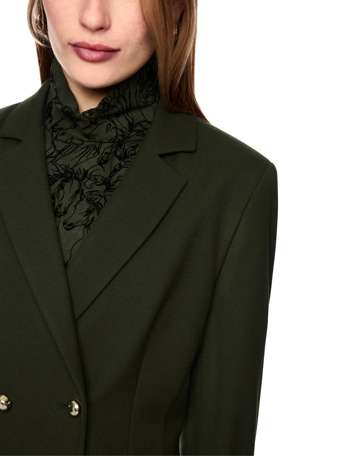 Marc Cain Khaki Jacket BC3429W29