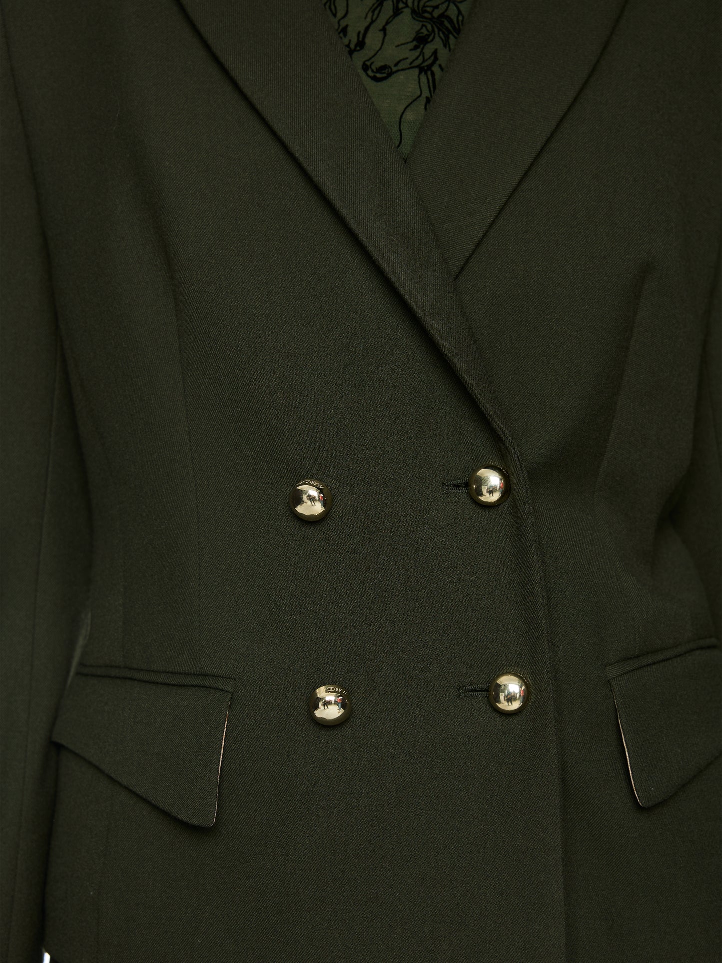 Marc Cain Khaki Jacket BC3429W29