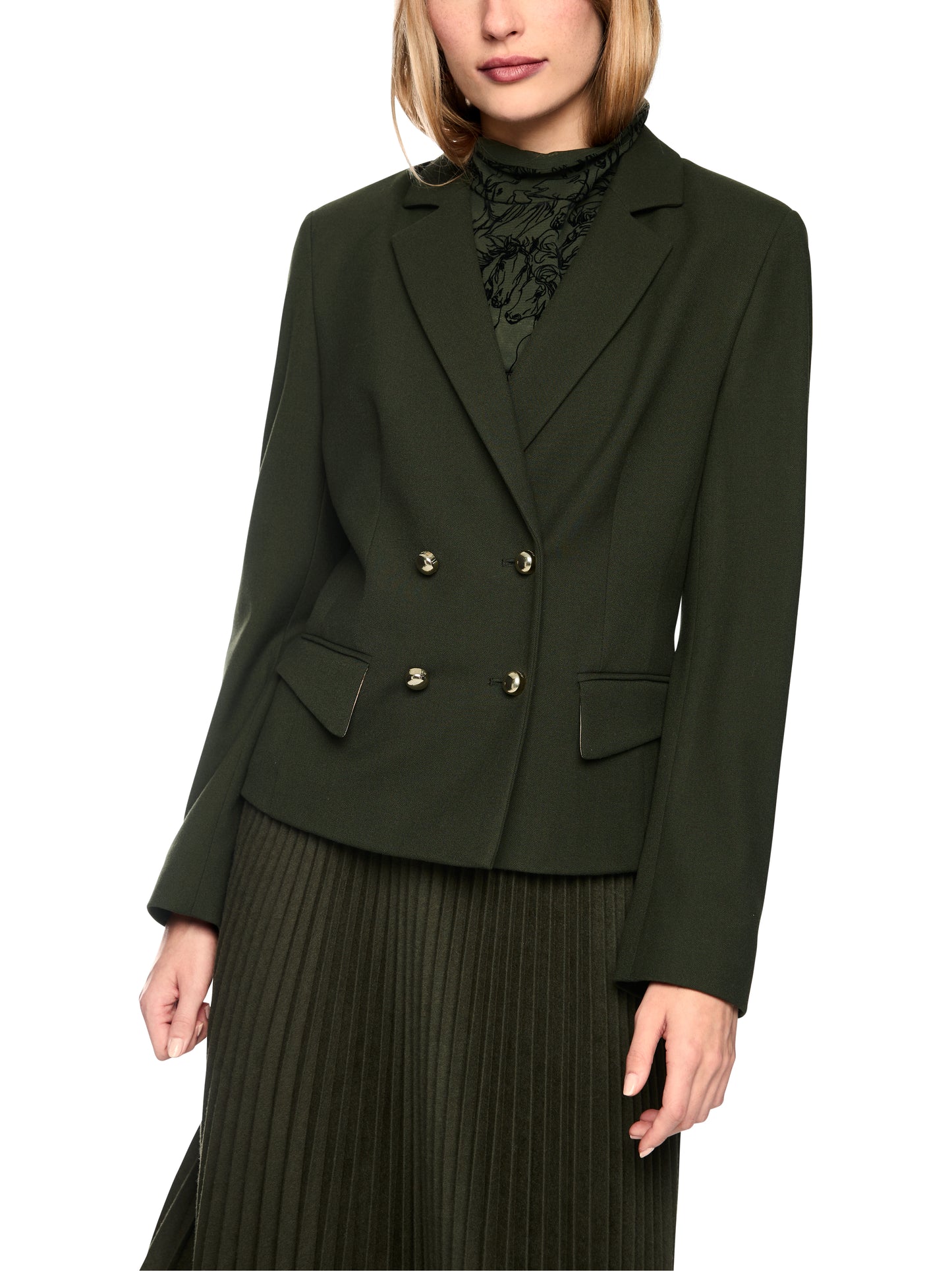 Marc Cain Khaki Jacket BC3429W29