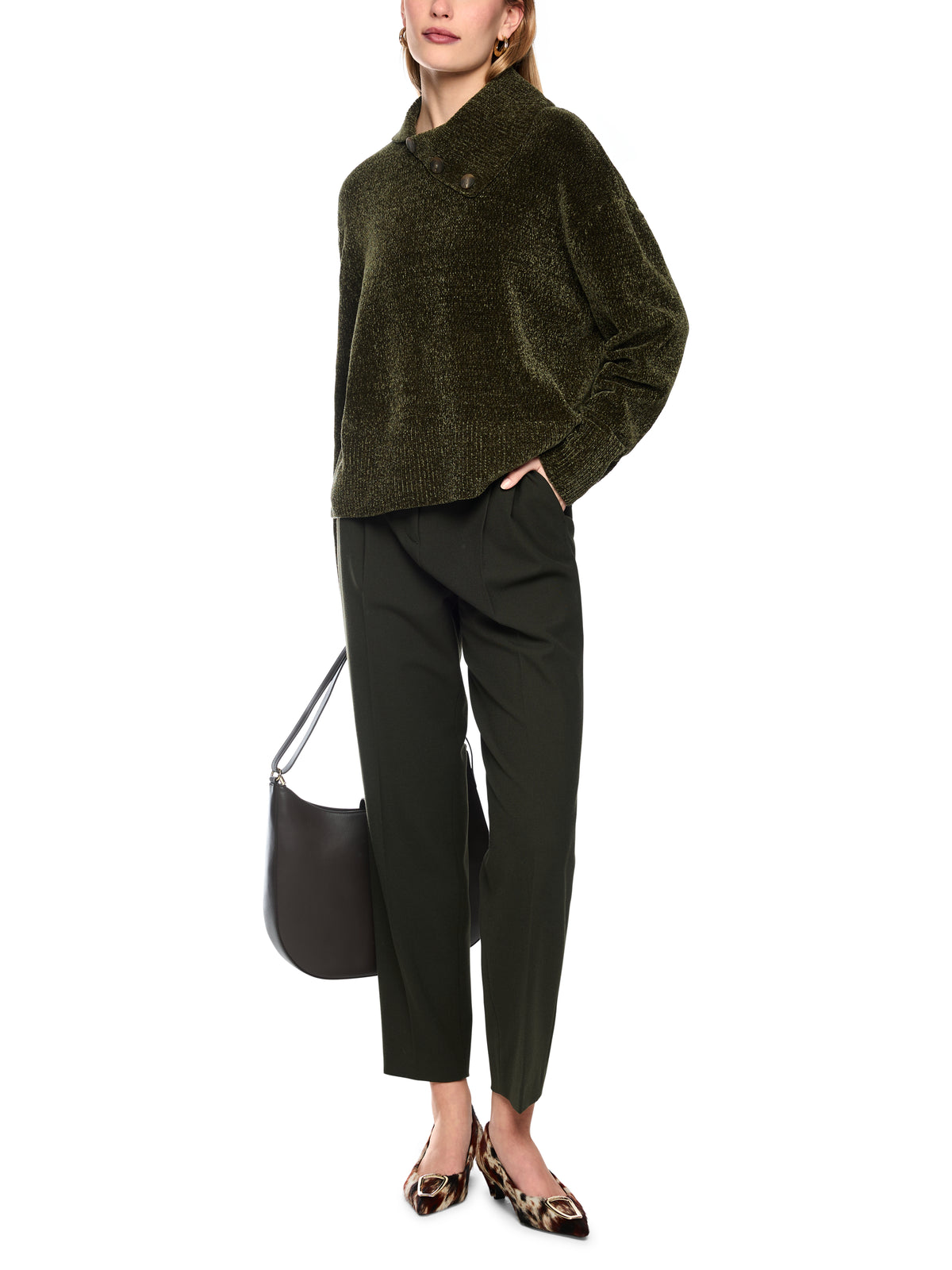 Marc Cain Chenille Sweater BC4126M61
