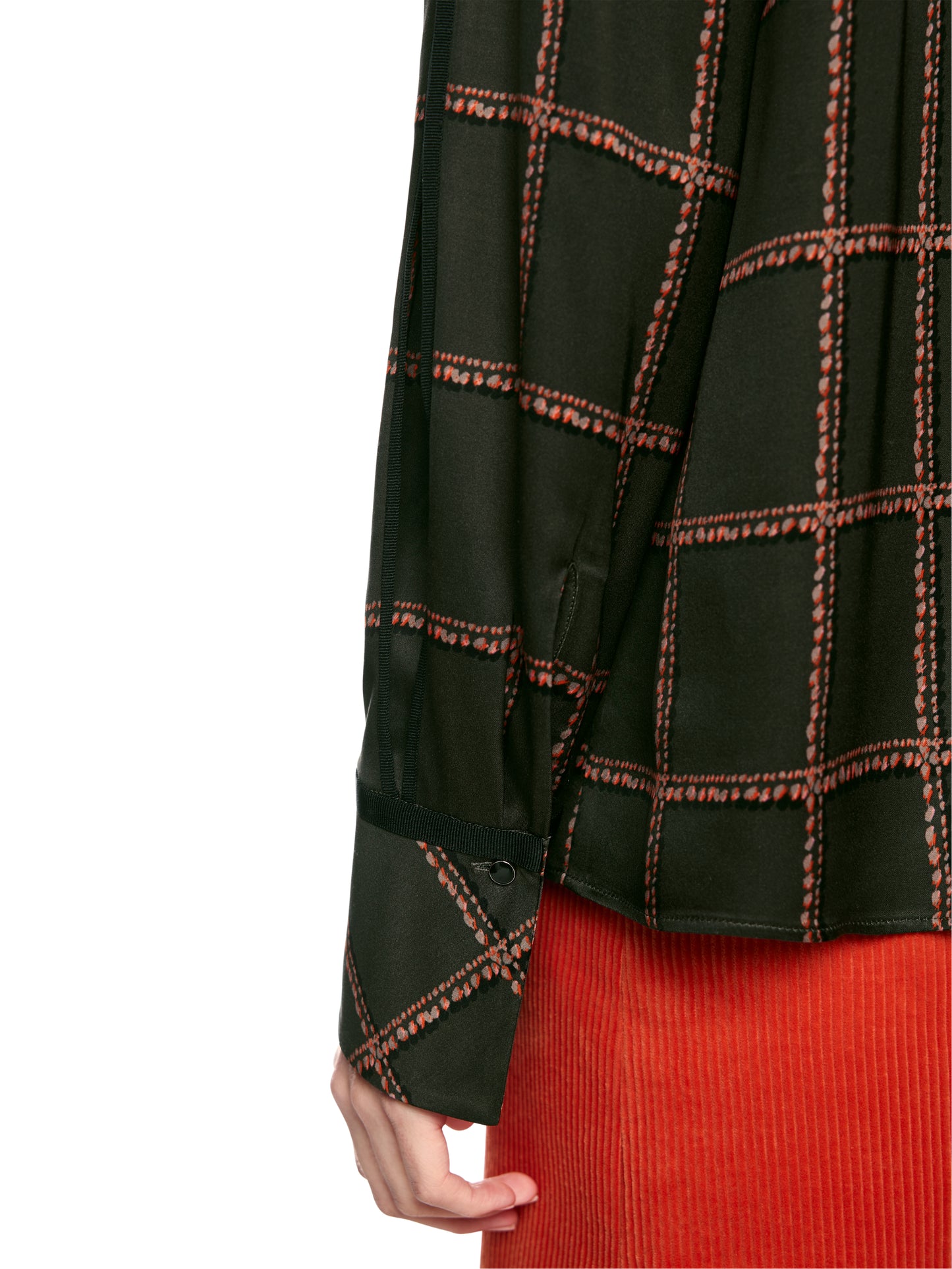 Marc Cain Check Blouse BC5124W28