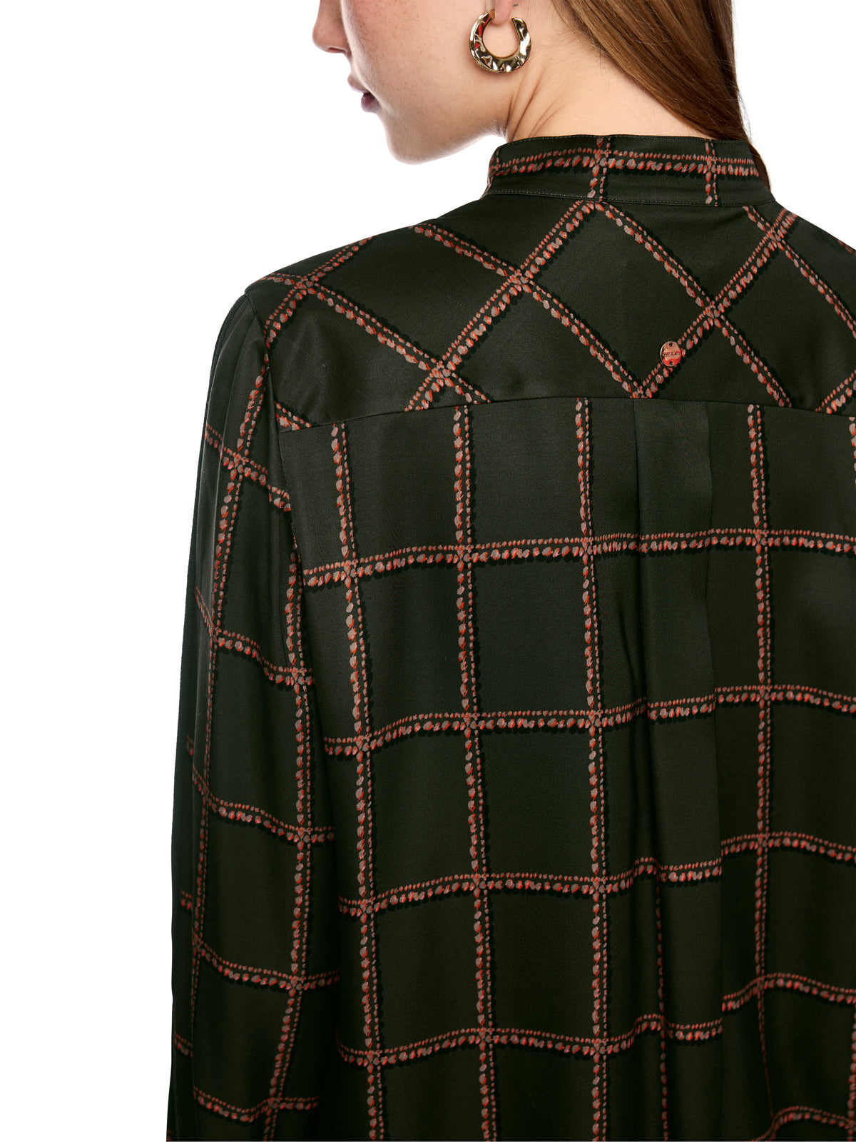 Marc Cain Check Blouse BC5124W28