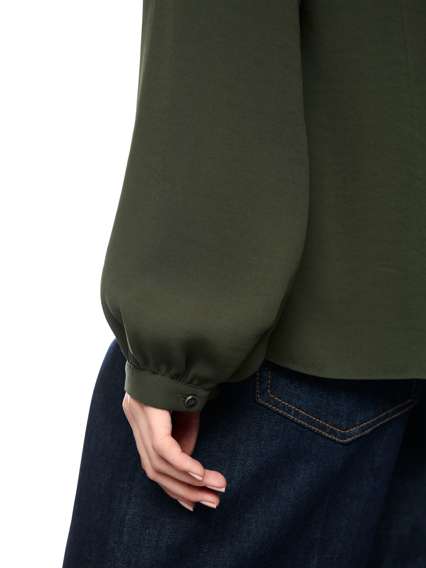 Marc Cain Khaki Blouse BC5125W90