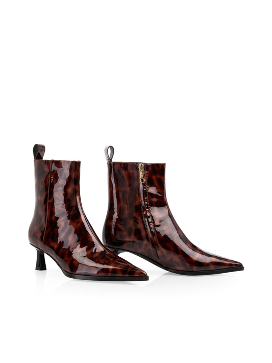 Marc Cain Print Patent Boots BCSB01L11