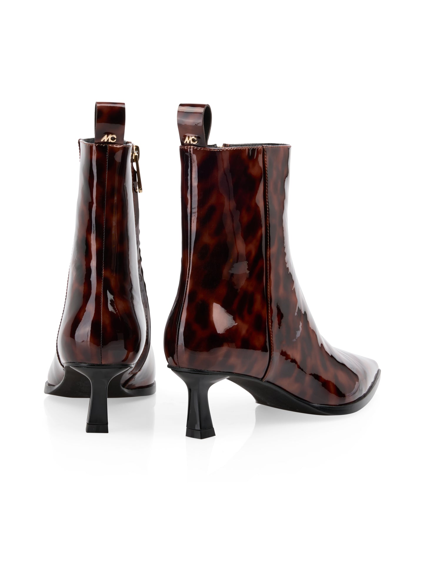 Marc Cain Print Patent Boots BCSB01L11