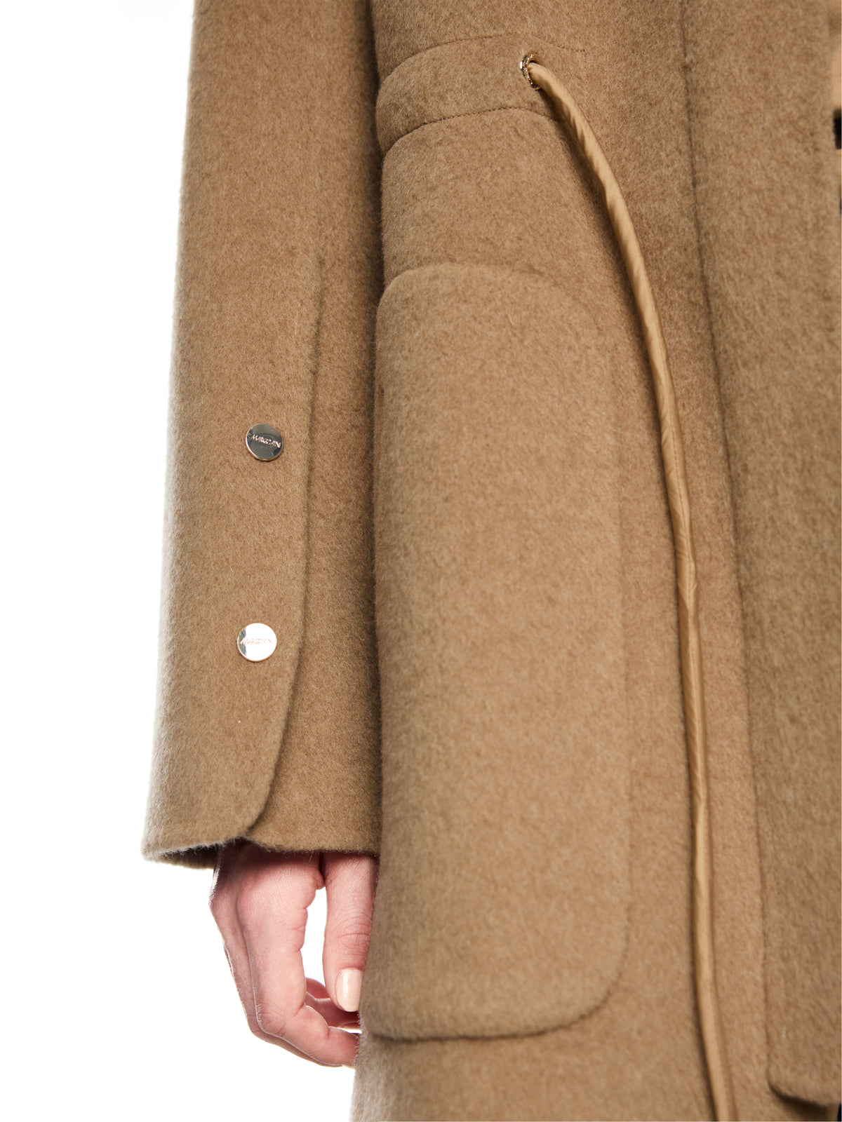 Marc Cain Camel Long Coat BC1110W37