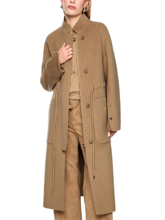 Marc Cain Camel Long Coat BC1110W37