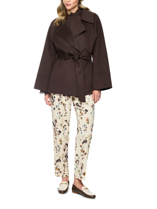 Marc Cain Brown Coat BC1204W33