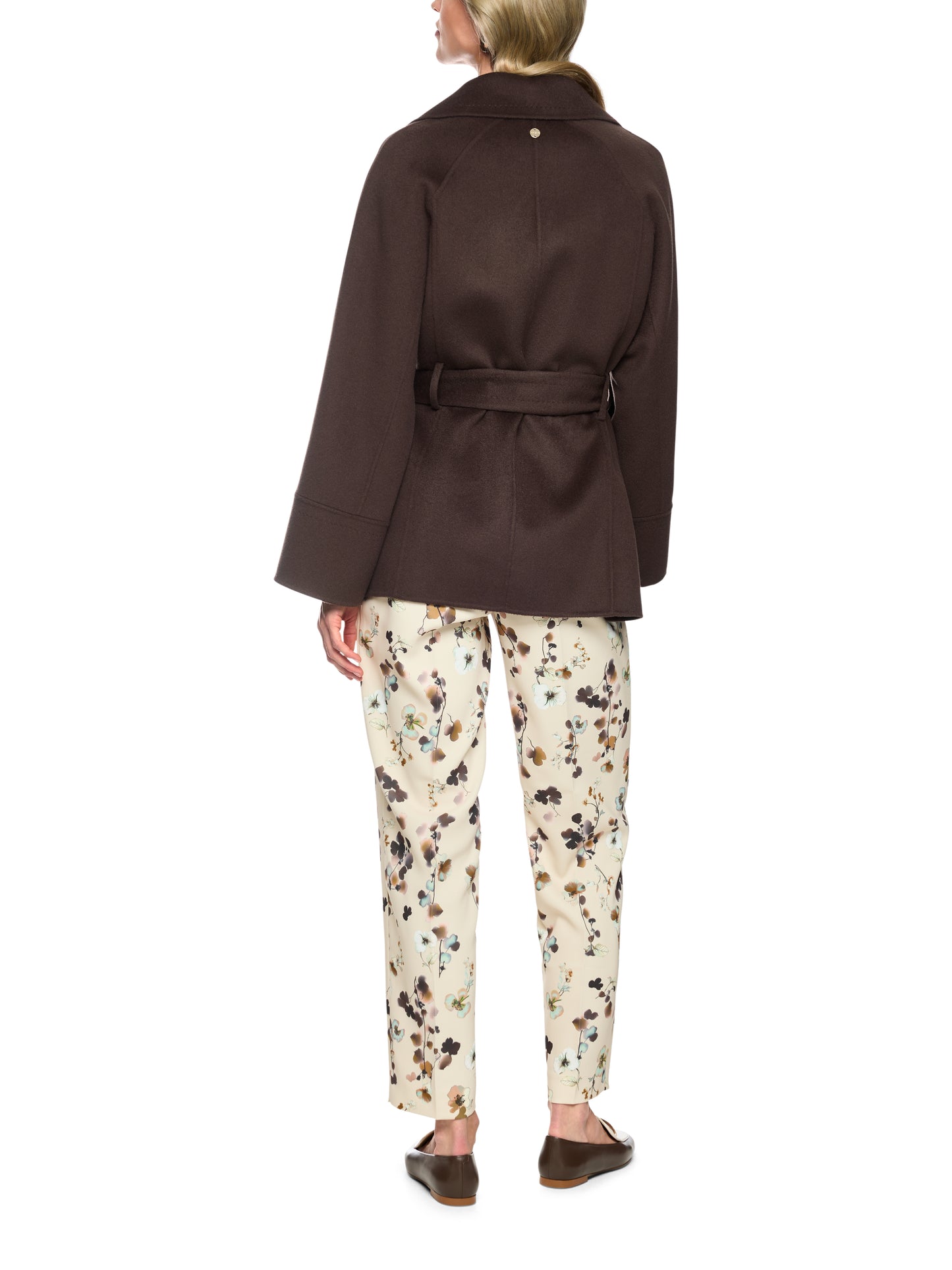 Marc Cain Brown Coat BC1204W33