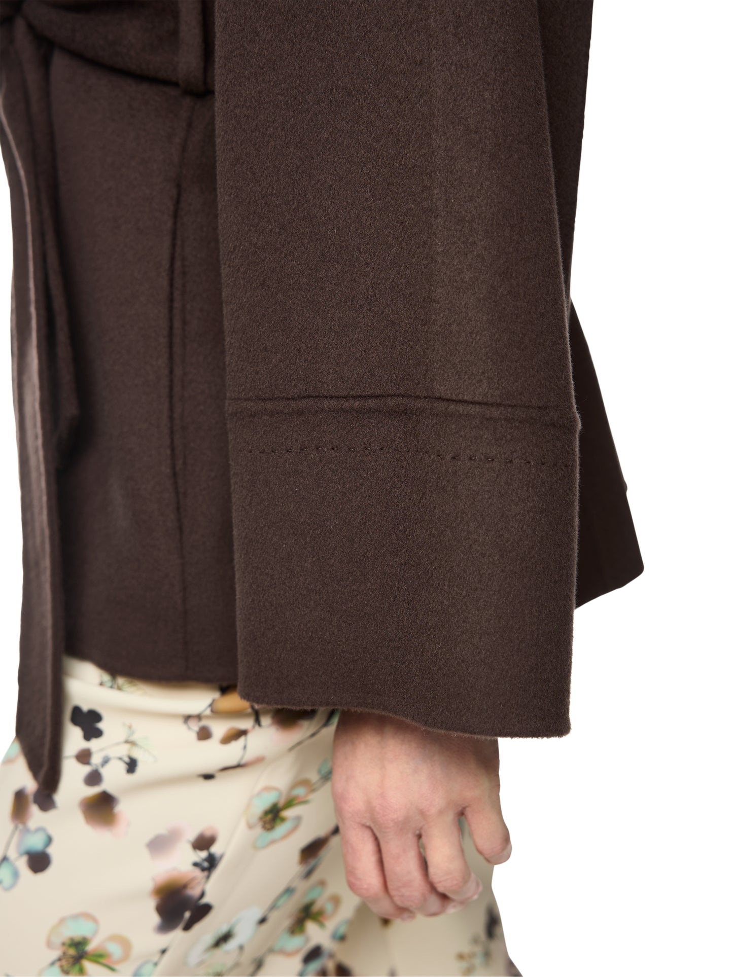 Marc Cain Brown Coat BC1204W33