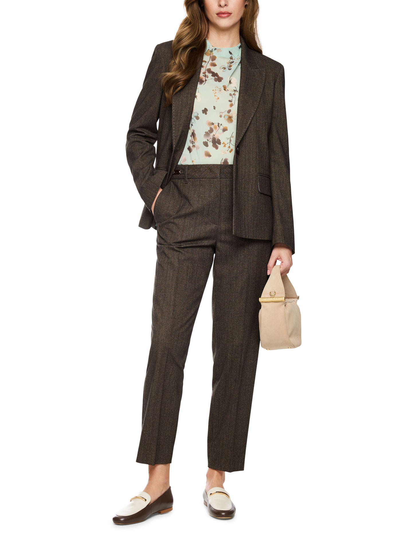 Marc Cain Brown Trousers BC8139W74