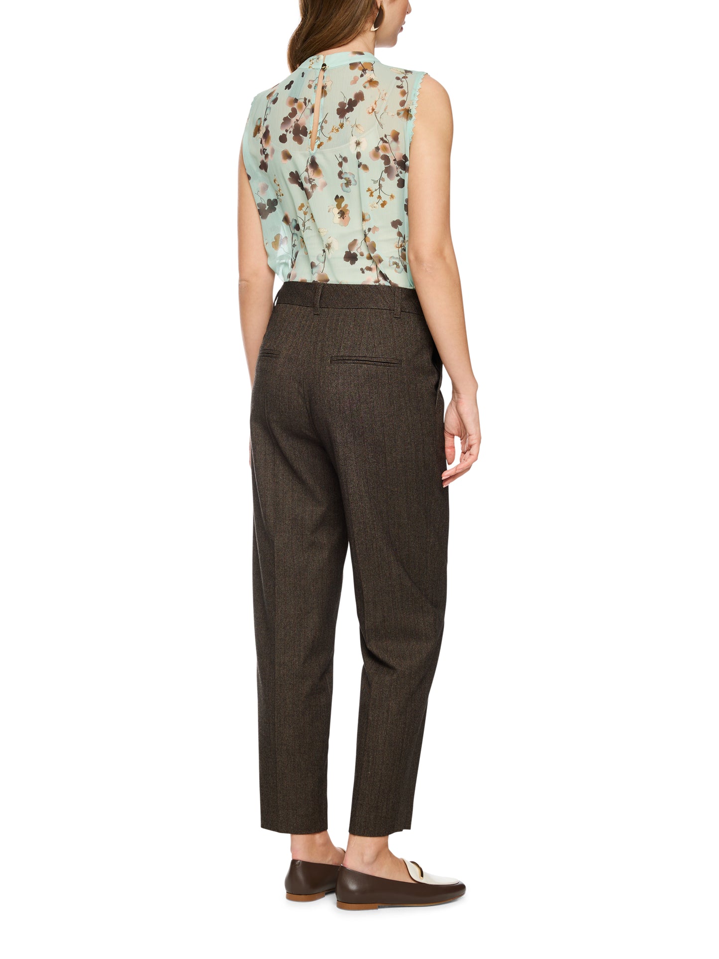 Marc Cain Brown Trousers BC8139W74